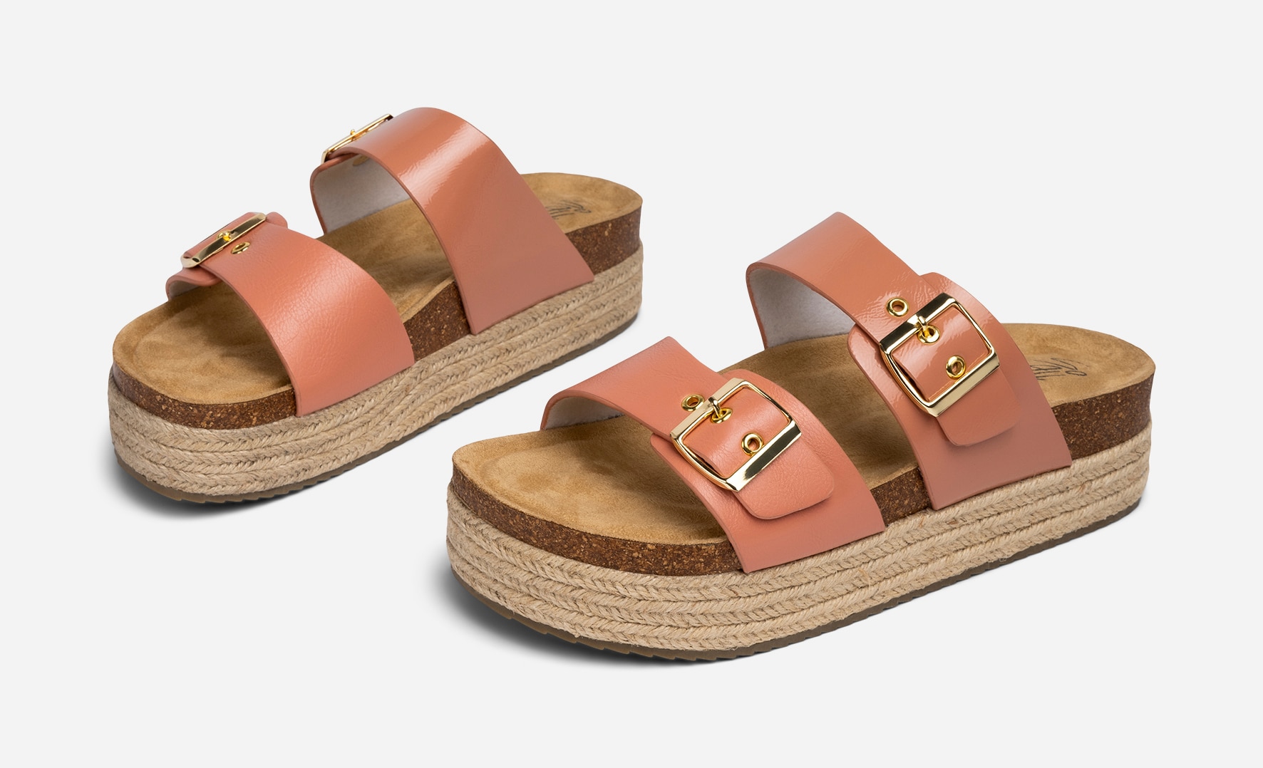 SO ALL, Sandal med platåsåle Rosa