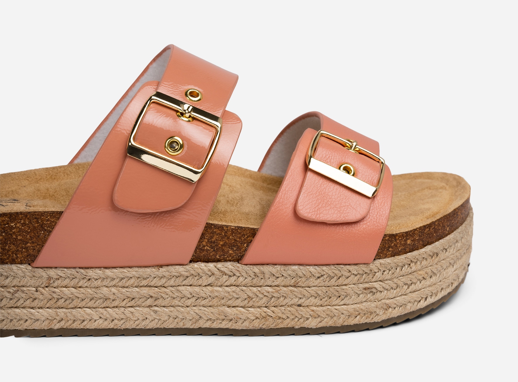 SO ALL, Sandal med platåsåle Rosa