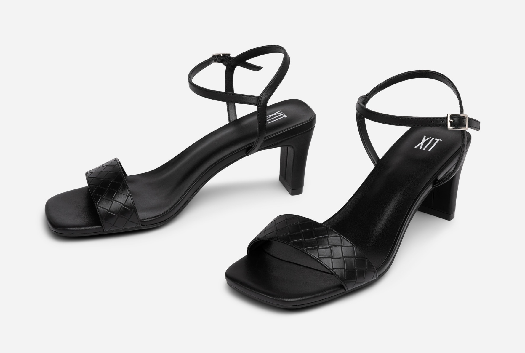 XIT, Sandalett med reimer Sort