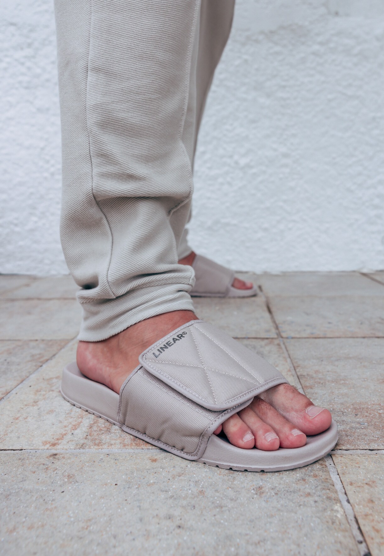 LINEAR, Tøfler Beige