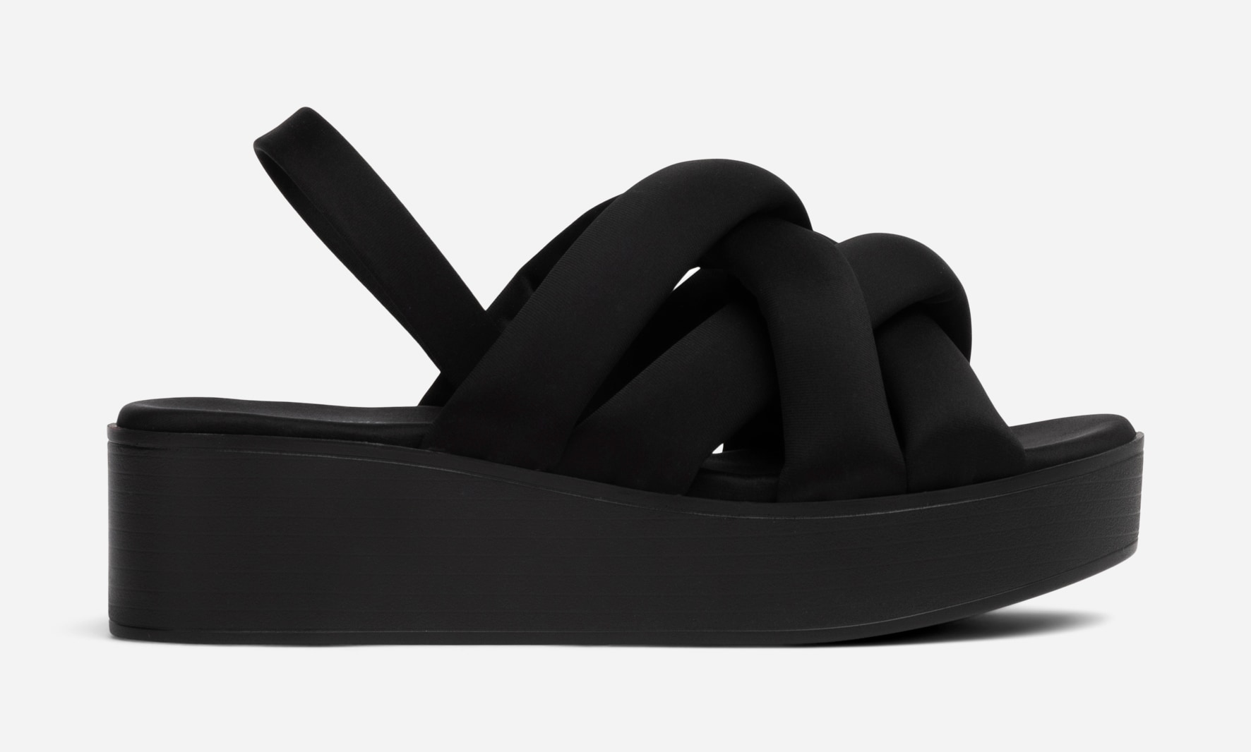 ATTITUDE, Sandalett med reimer Sort