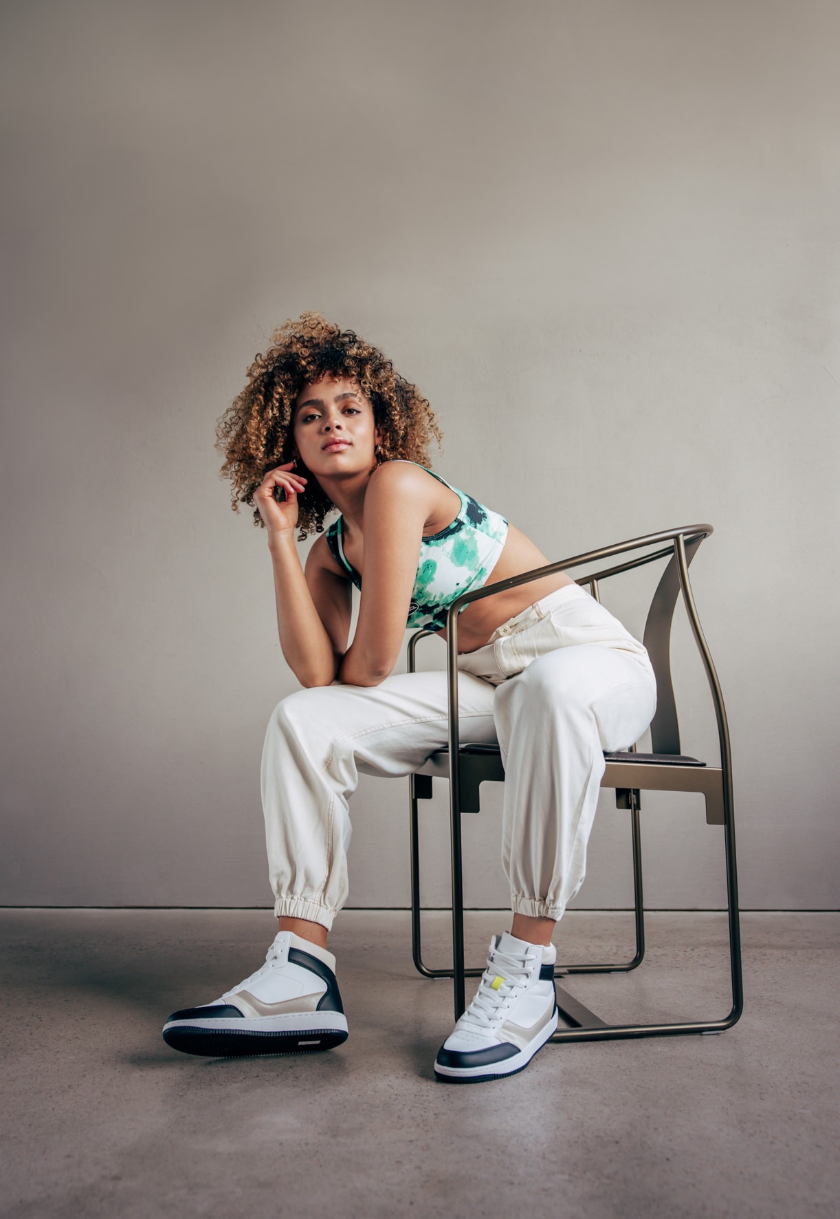 ATTITUDE, Sneakers Hvit