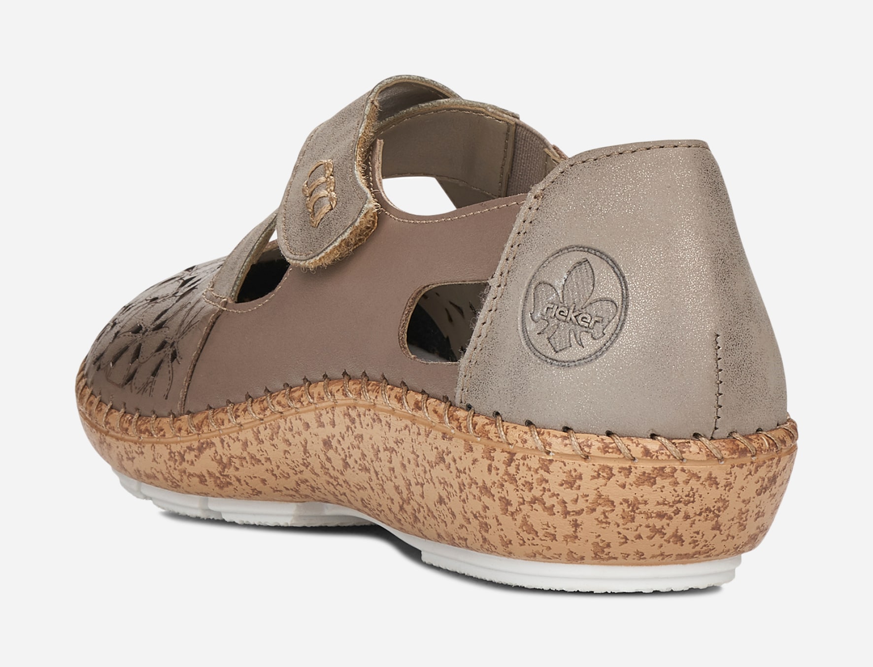 RIEKER, Ballerinasko Beige