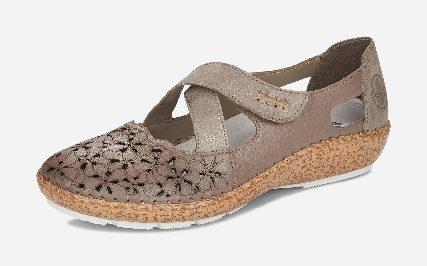RIEKER, Ballerinasko Beige