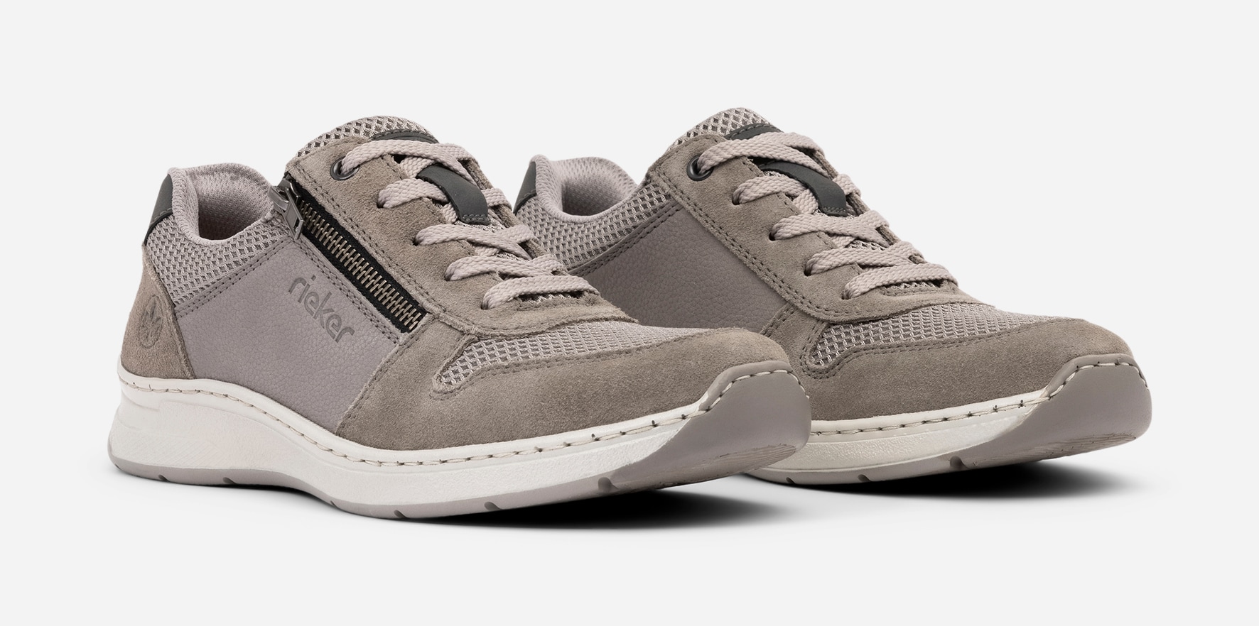 RIEKER, Sneakers Grå