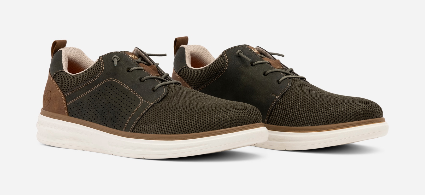 RIEKER, Sneakers Grønn