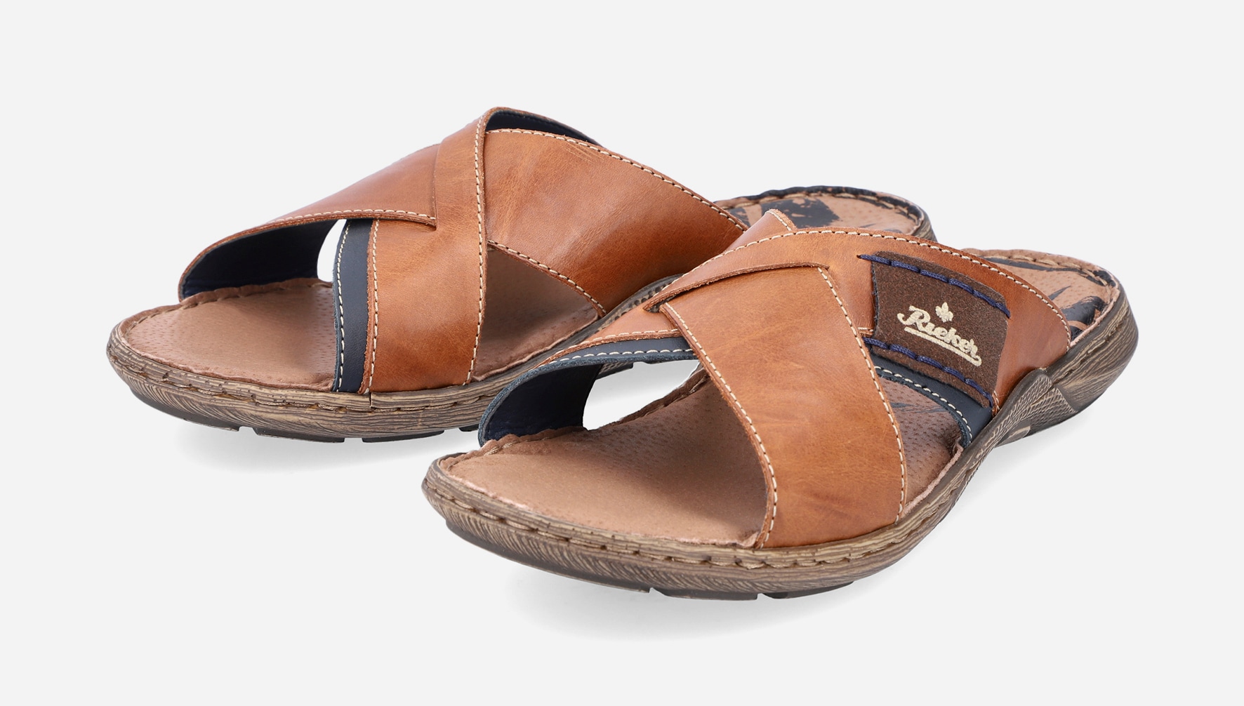 RIEKER, Sandal Brun