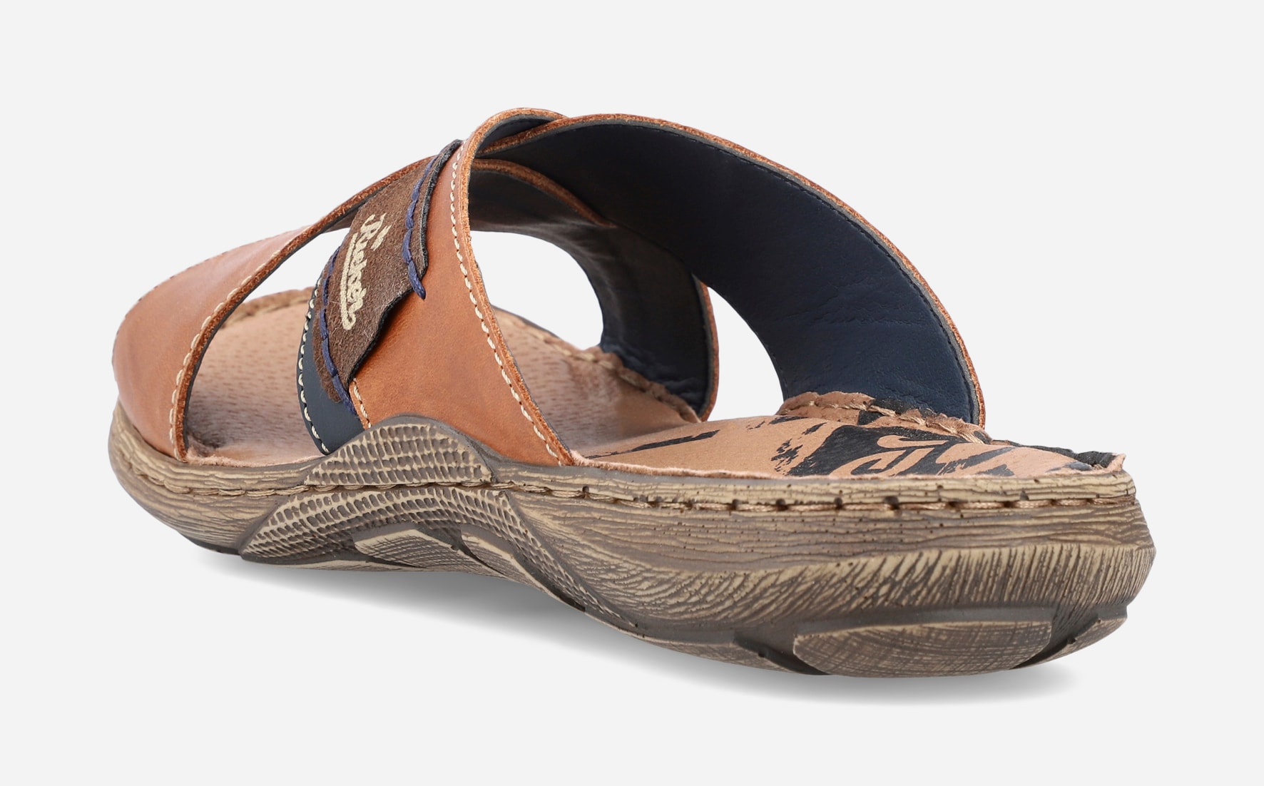 RIEKER, Sandal Brun