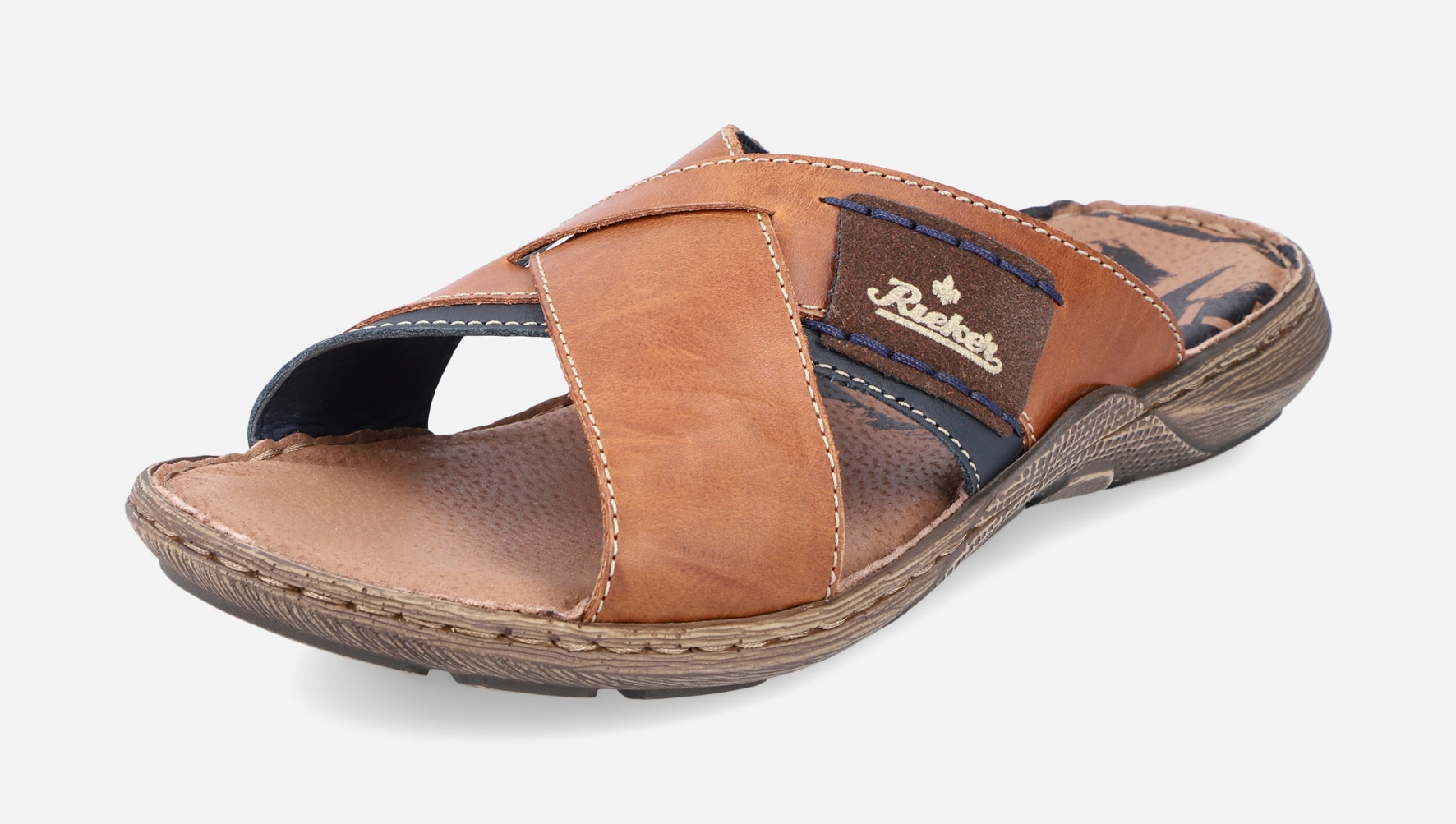 RIEKER, Sandal Brun