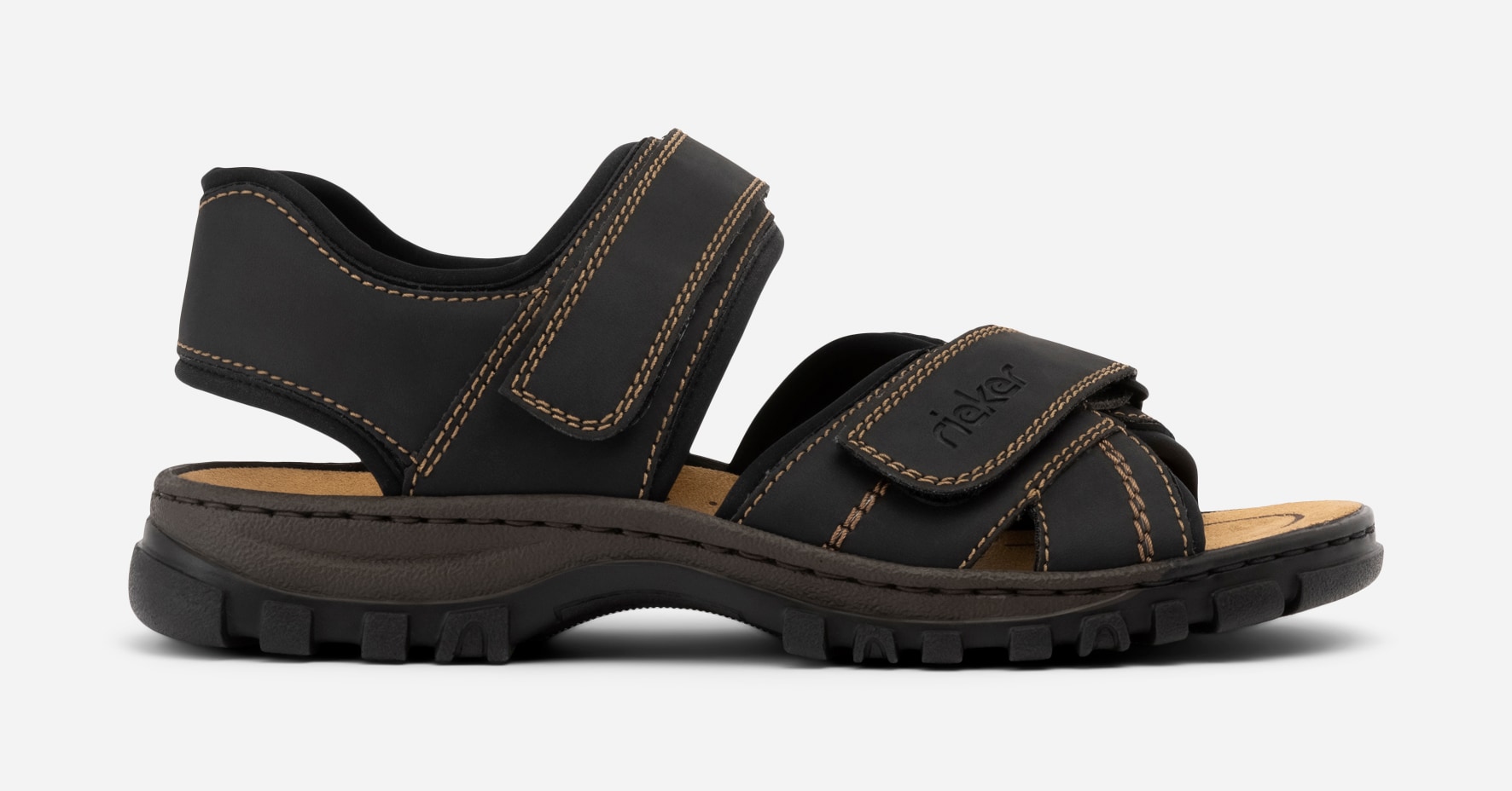RIEKER, Sandal Sort
