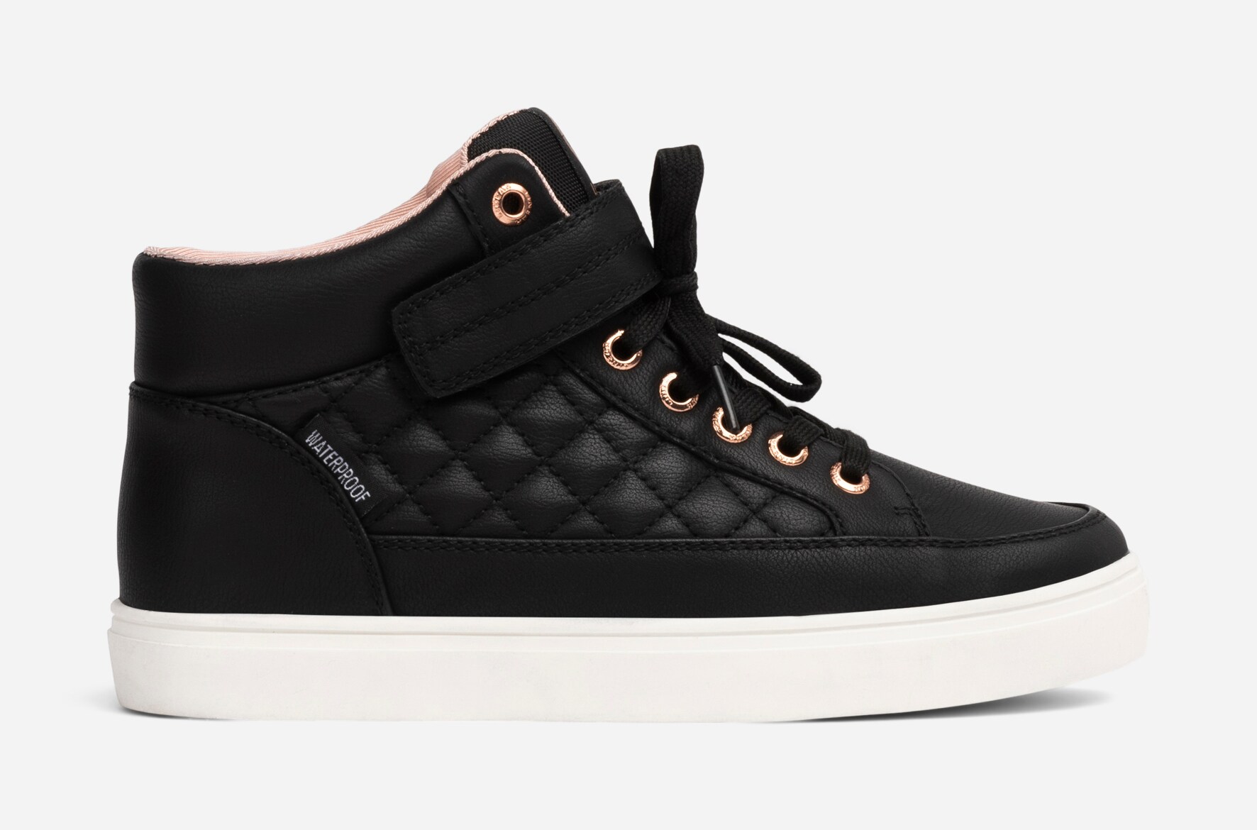 LINEAR, Høye sneakers, waterproof Sort