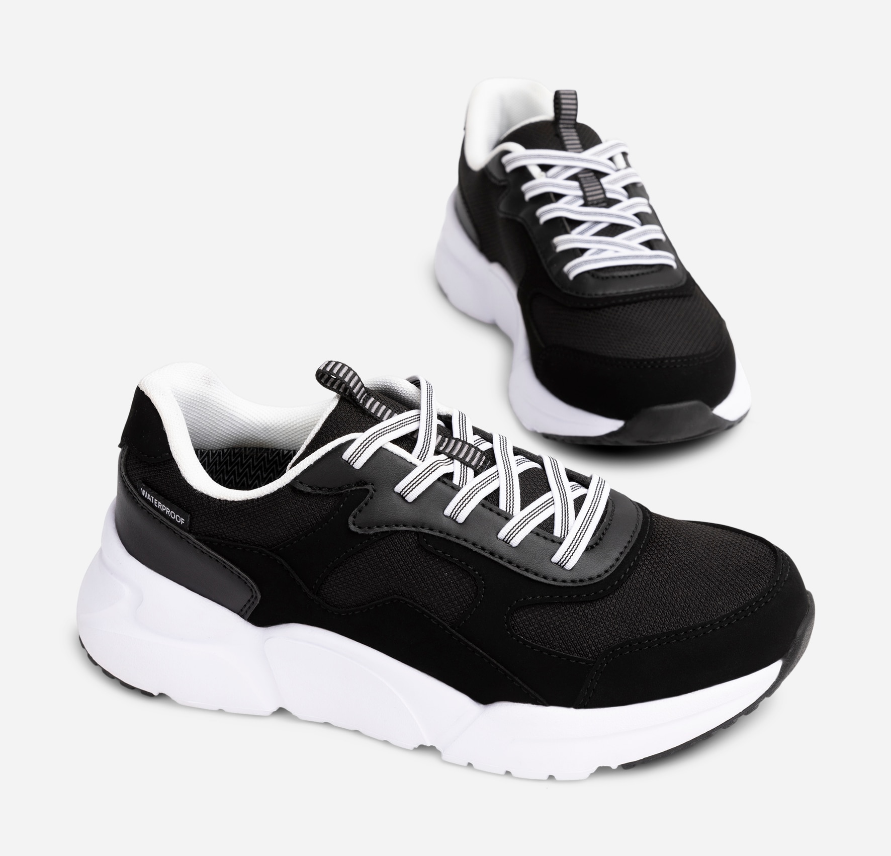 DINSKO, Sneakers waterproof Sort