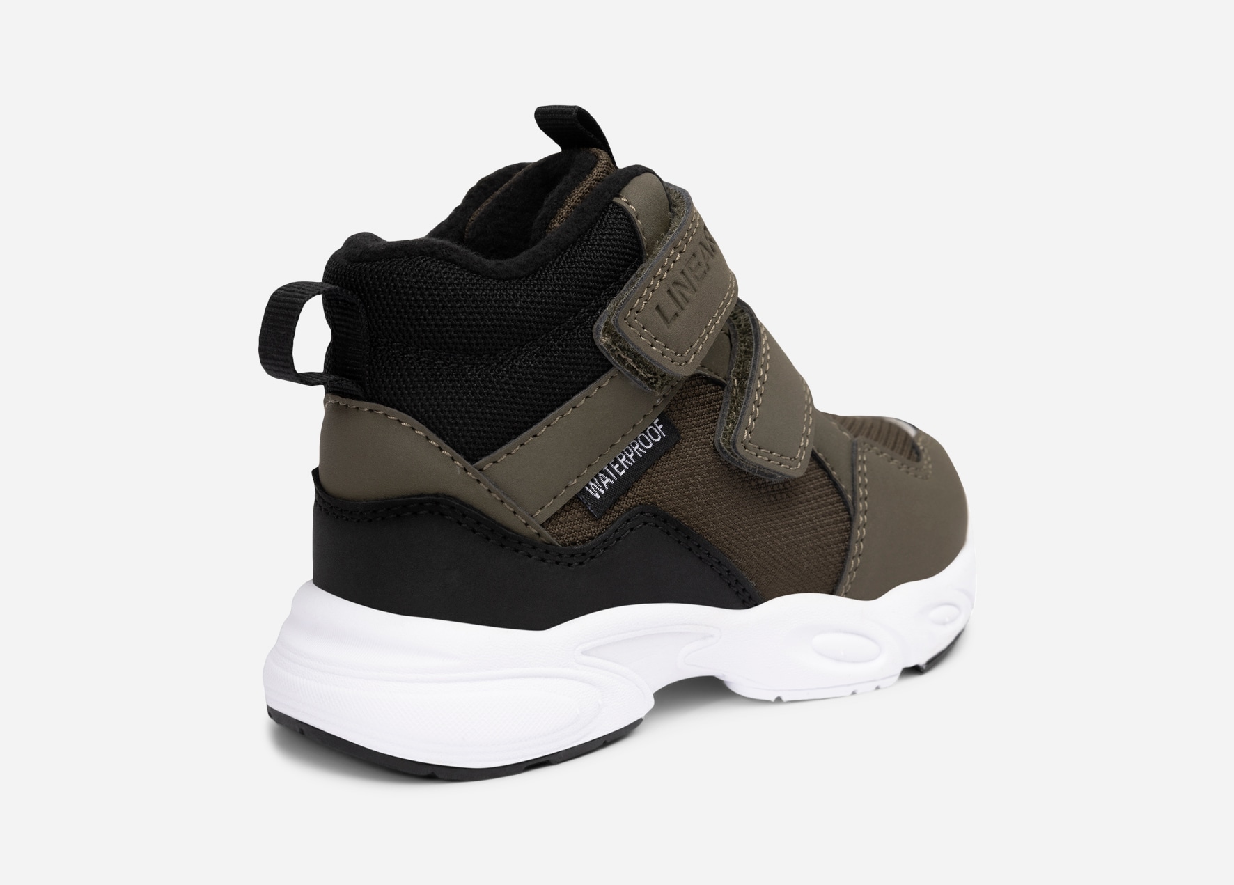 LINEAR, Fleeceforet høy sneakers waterproof Grønn