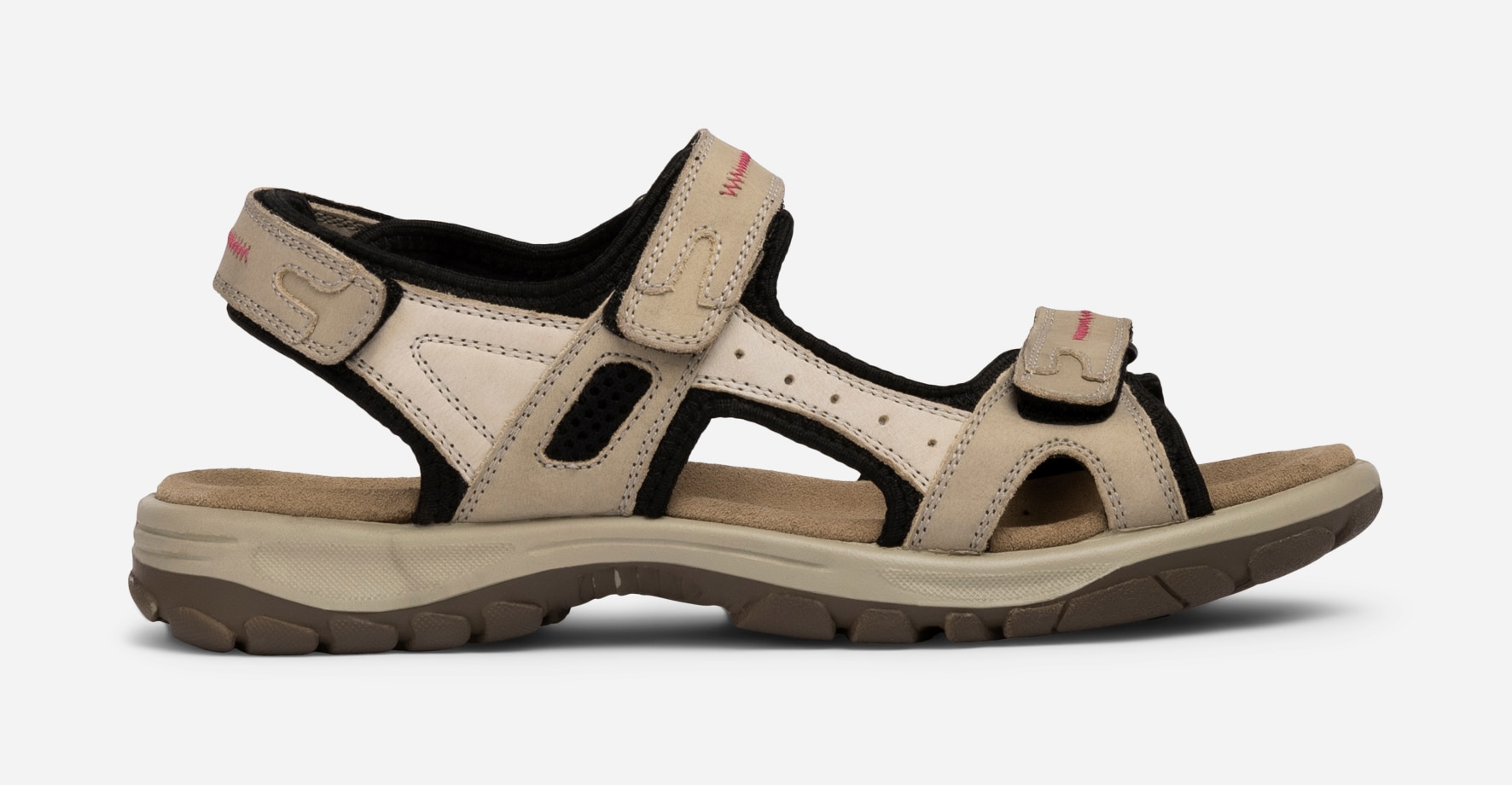 LINEAR, Sandal med reimer Beige