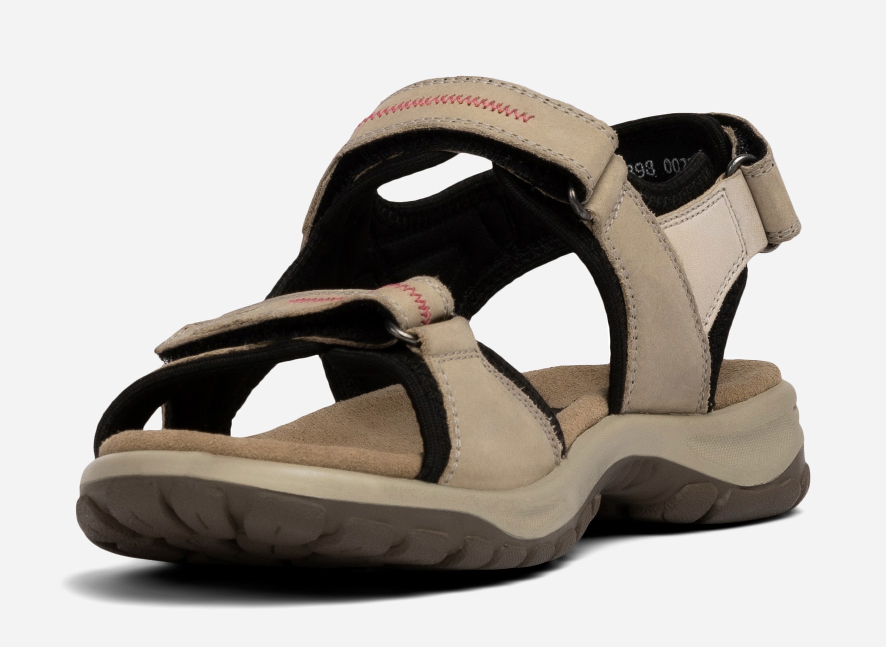 LINEAR, Sandal med reimer Beige