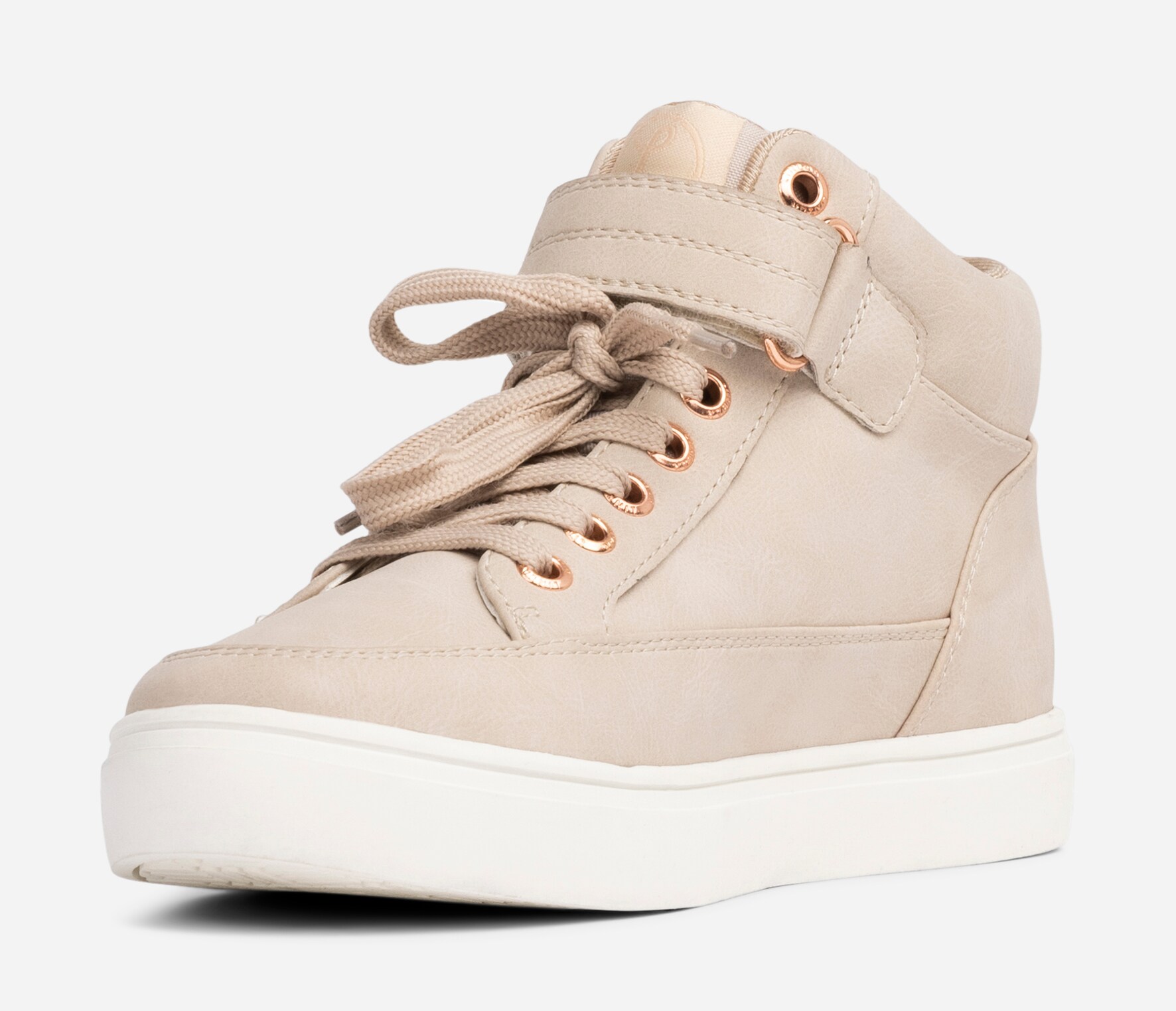 LINEAR, Høye sneakers, waterproof Beige