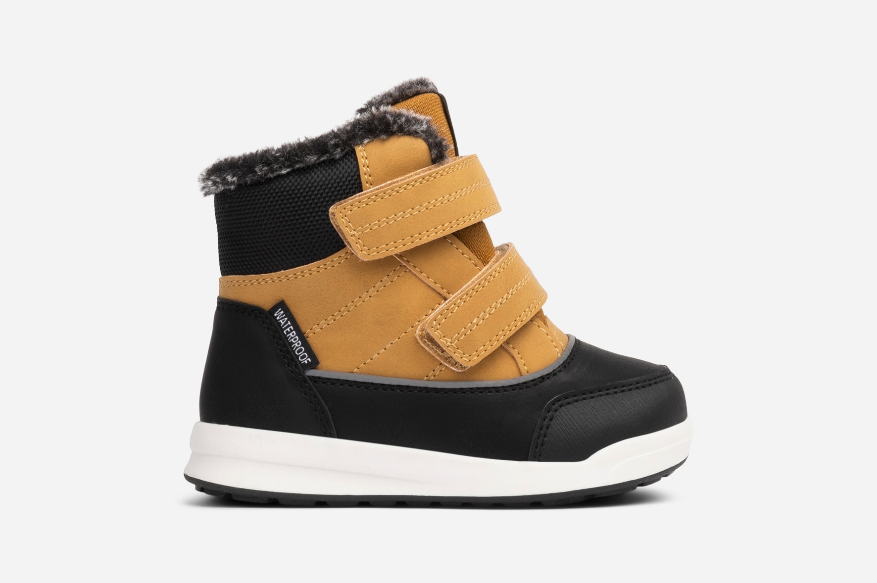 LINEAR, Varmforet skolett waterproof Gul