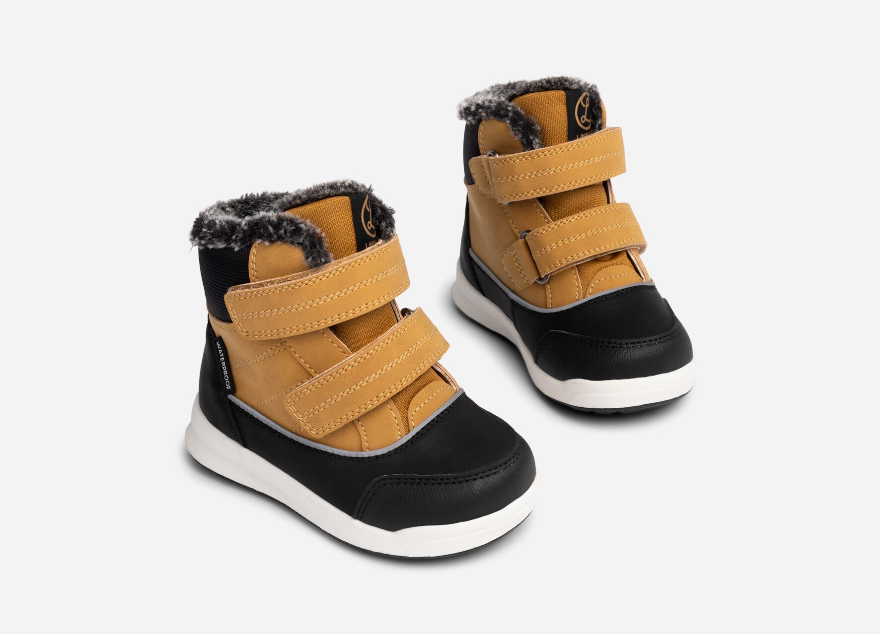 LINEAR, Varmforet skolett waterproof Gul