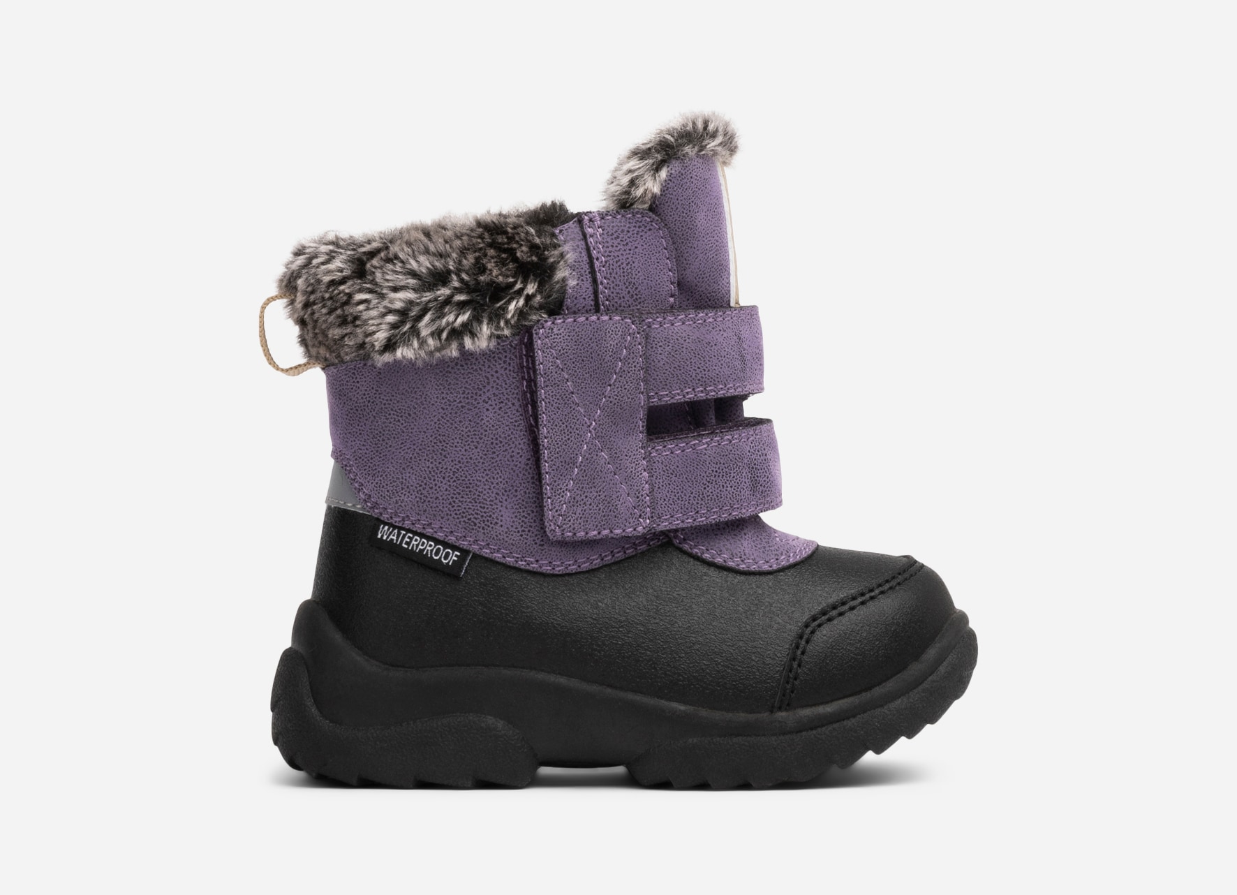 LINEAR, Varmforet skolett waterproof Lilla