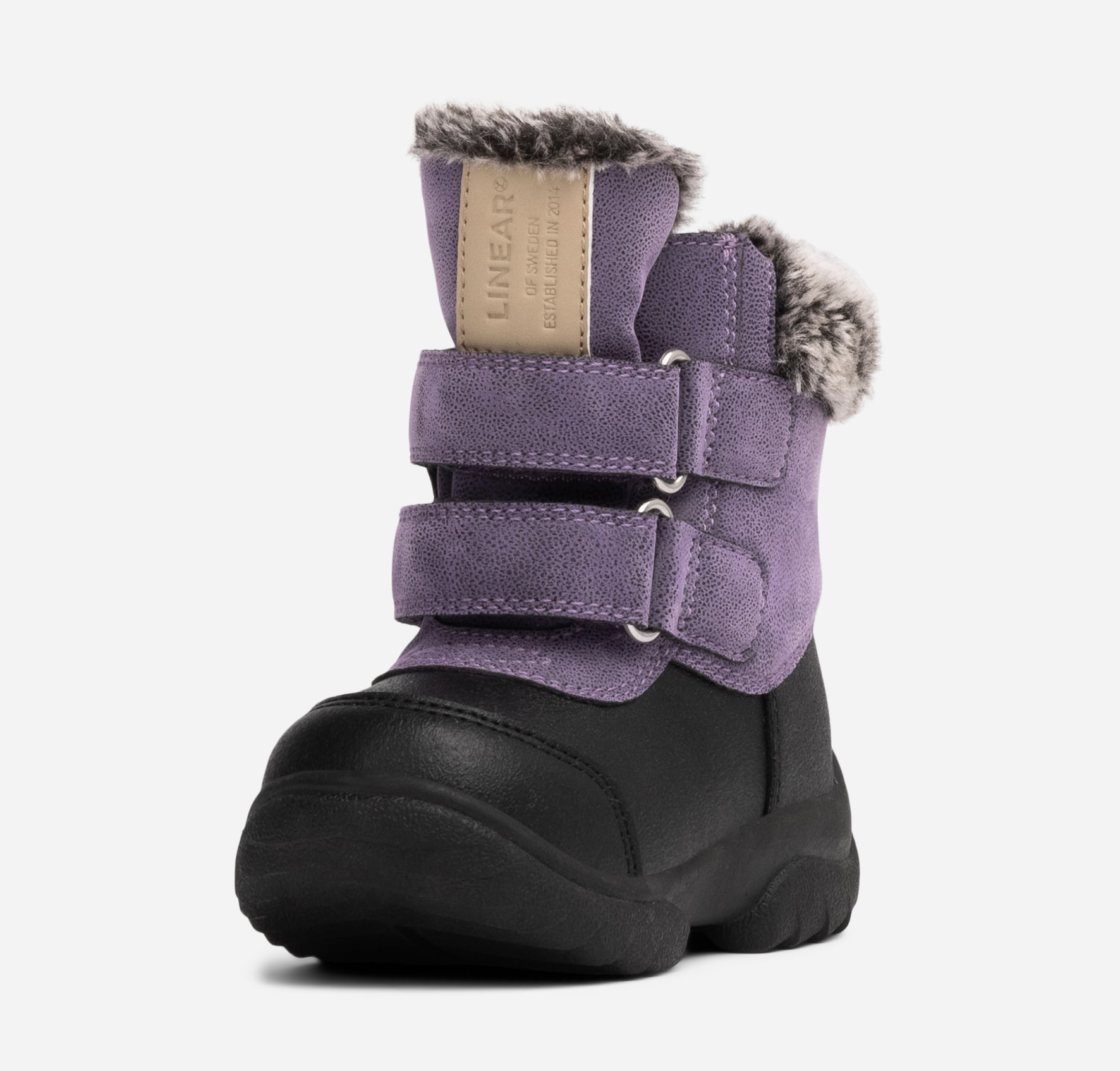 LINEAR, Varmforet skolett waterproof Lilla