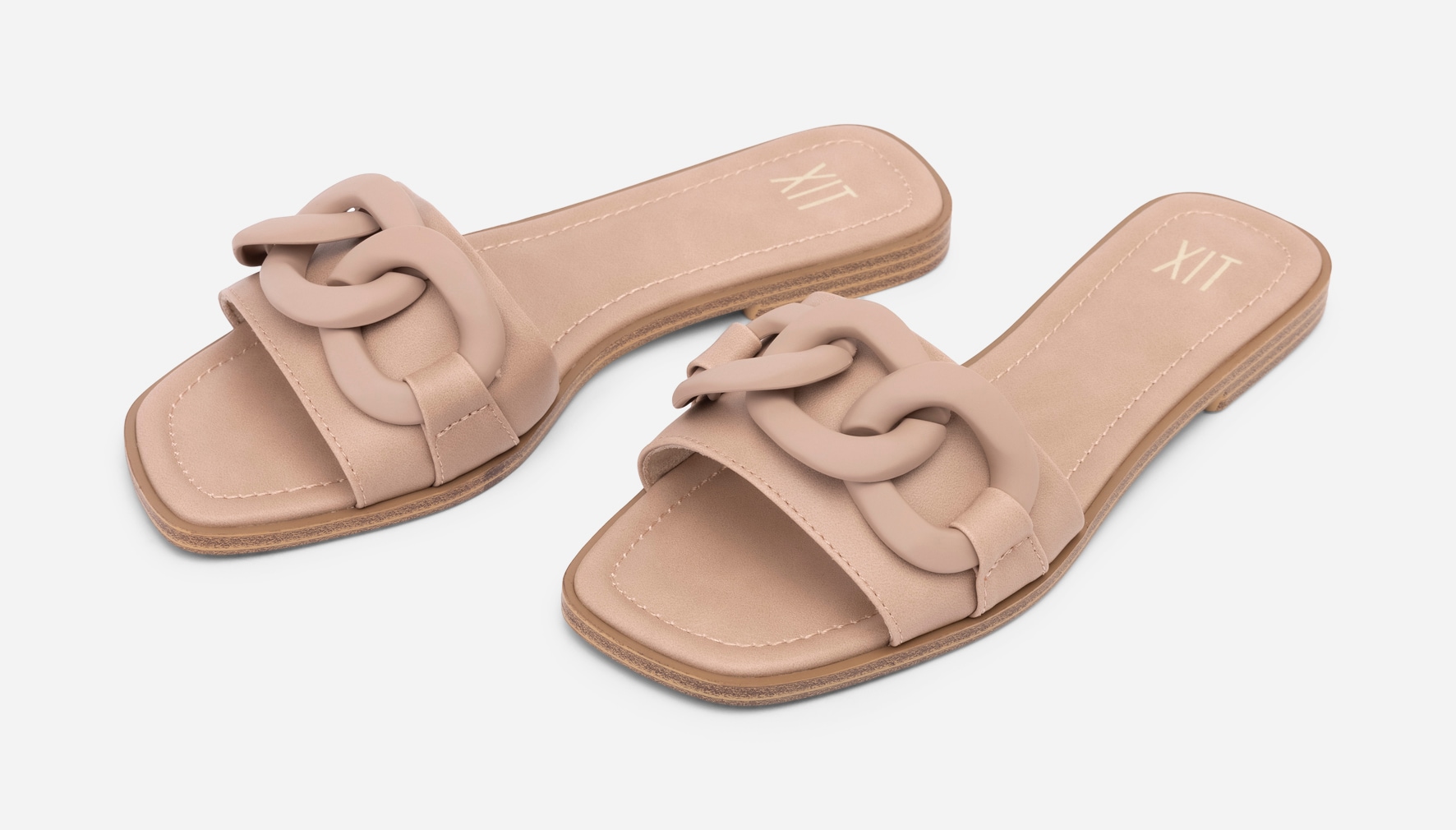 XIT, Sandal med kedje Rosa