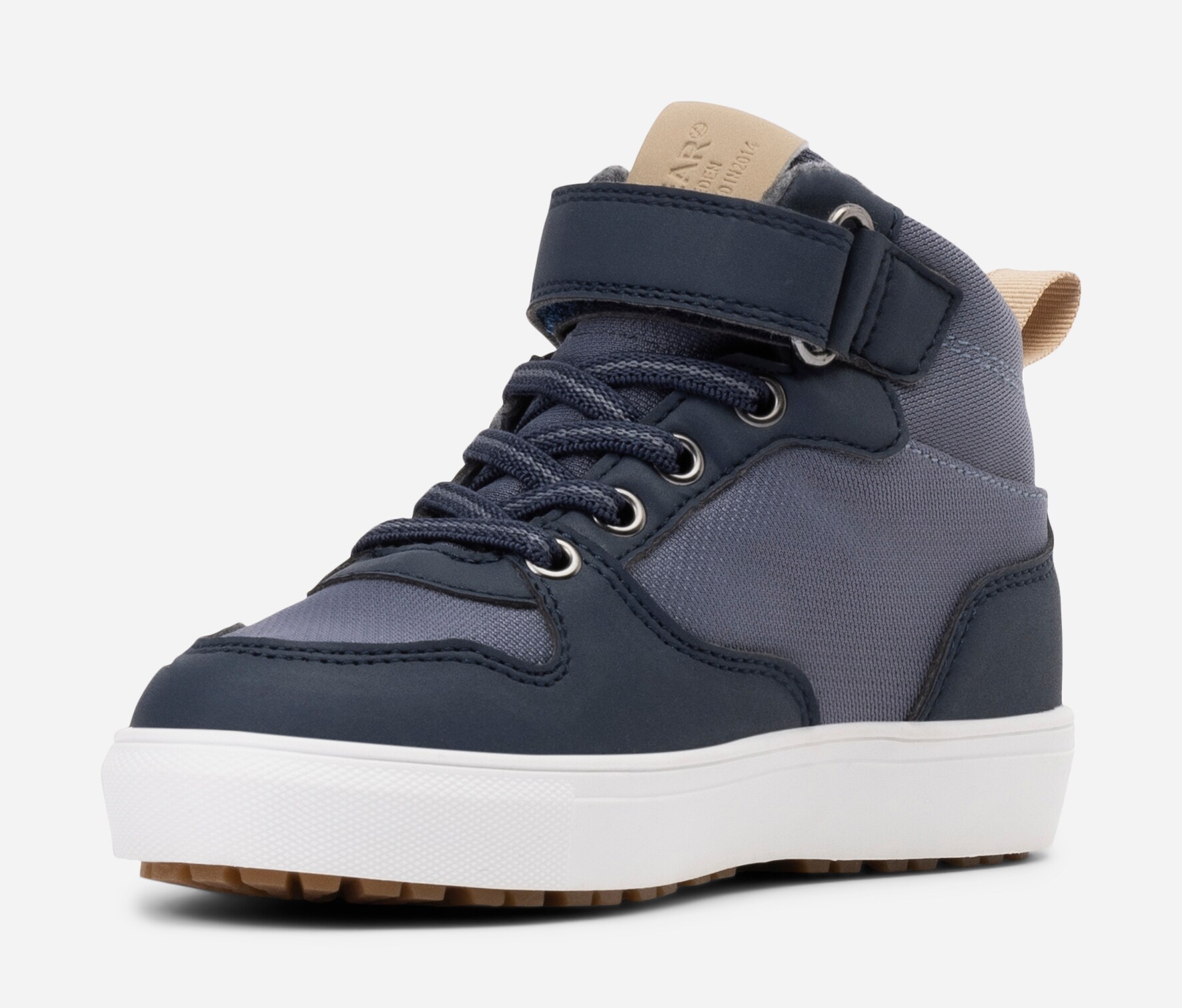 LINEAR, Fleeceforet høy sneakers waterproof Blå