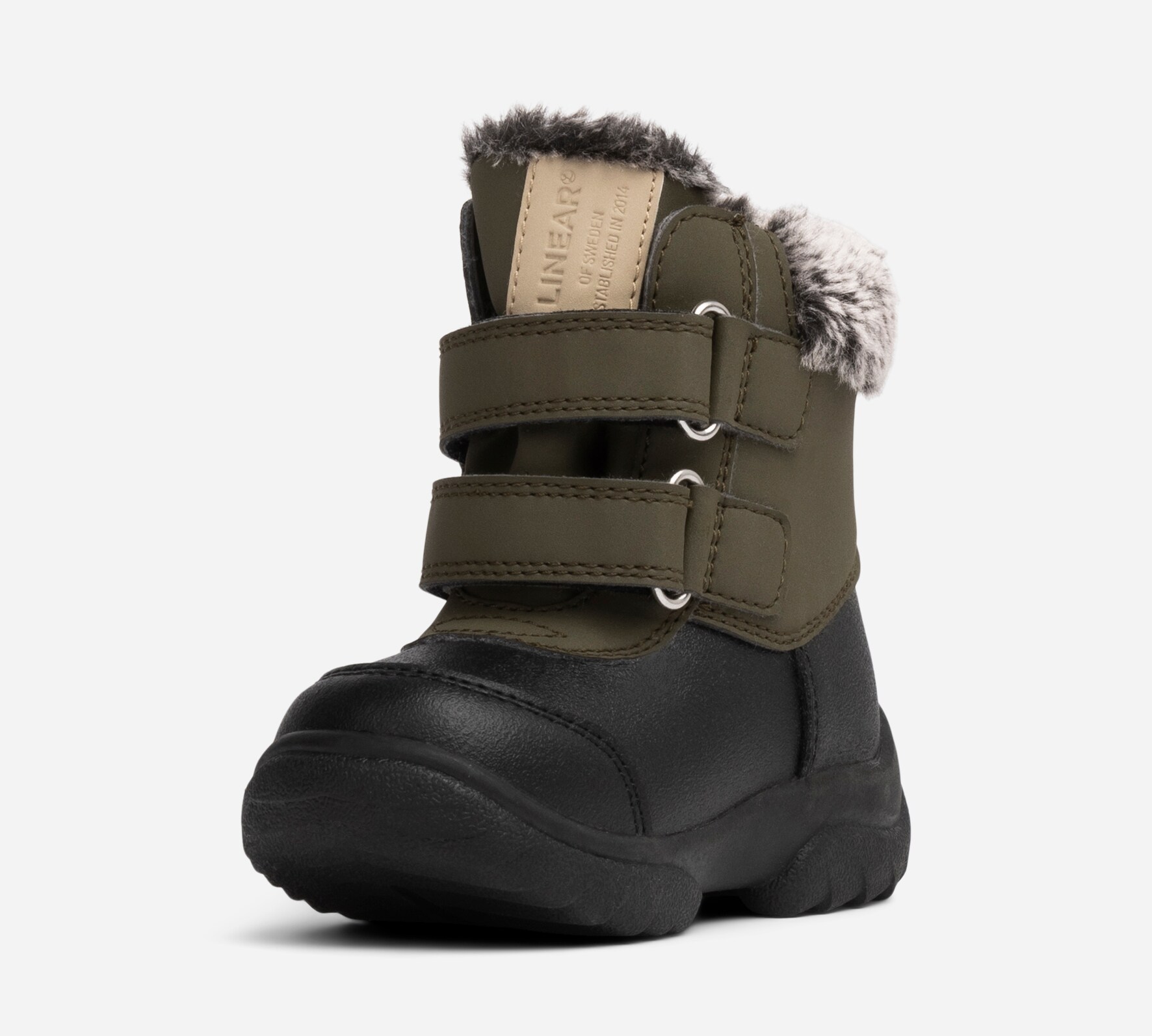 LINEAR, Varmforet skolett waterproof Grønn