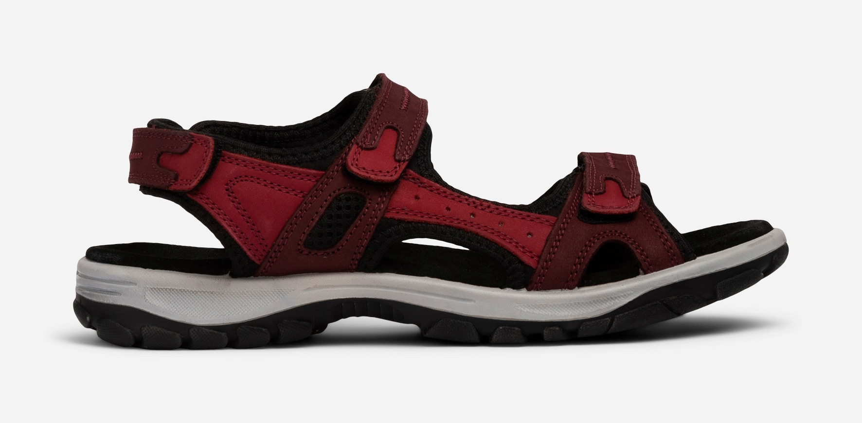 LINEAR, Sandal med reimer Rød