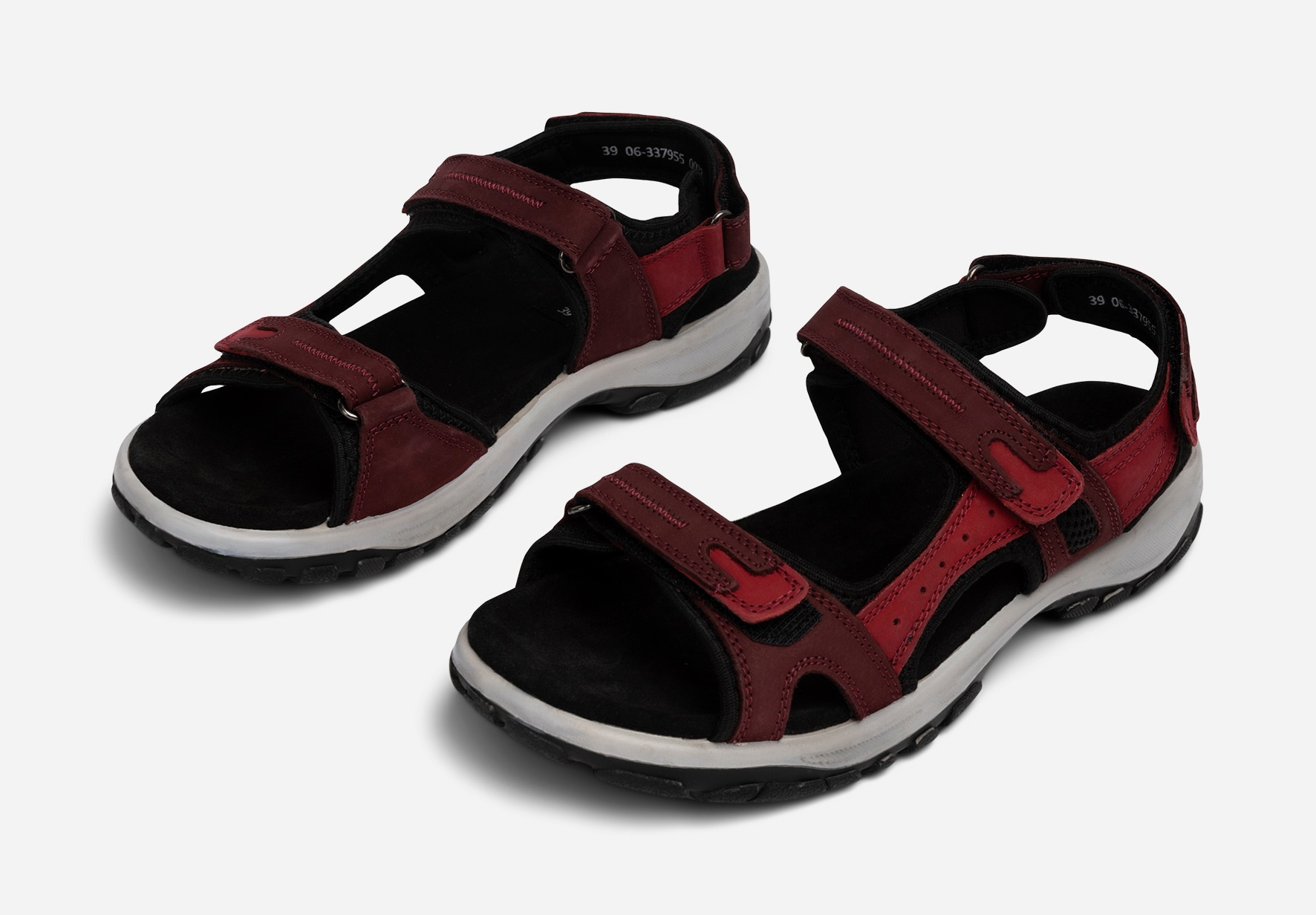 LINEAR, Sandal med reimer Rød