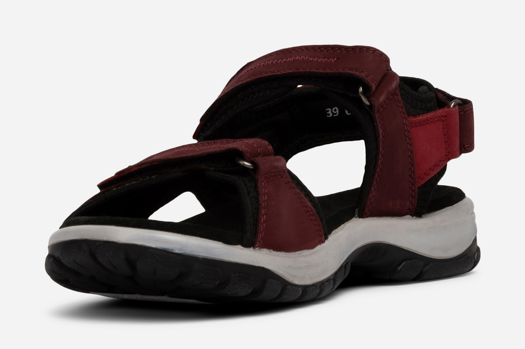 LINEAR, Sandal med reimer Rød