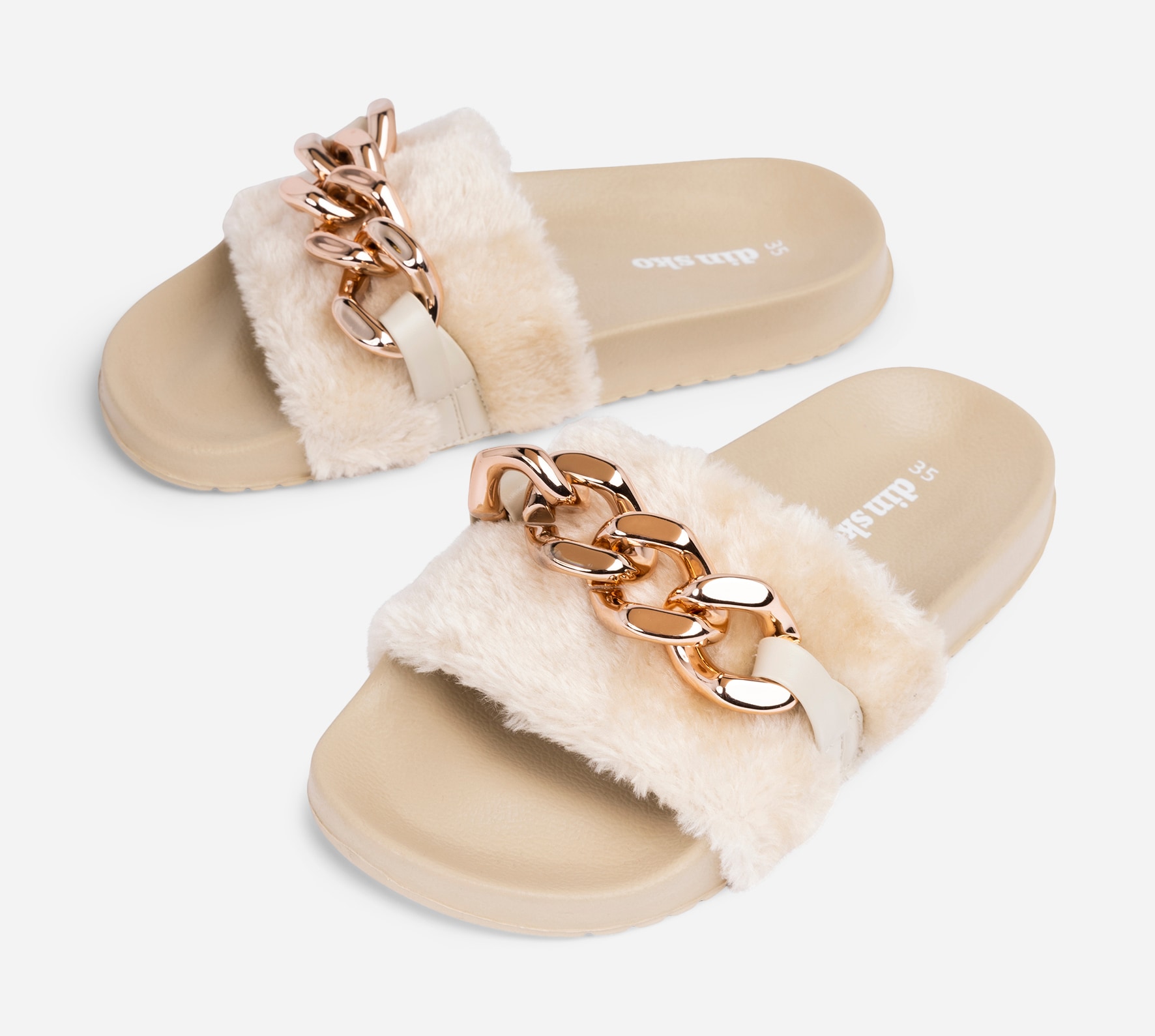 DINSKO, Tøfler Beige