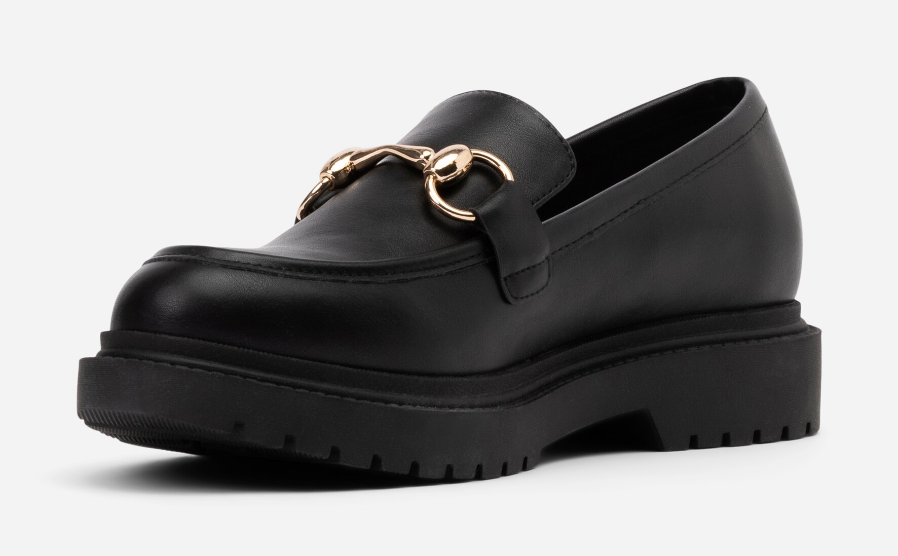 XIT, Loafer med spenne Sort