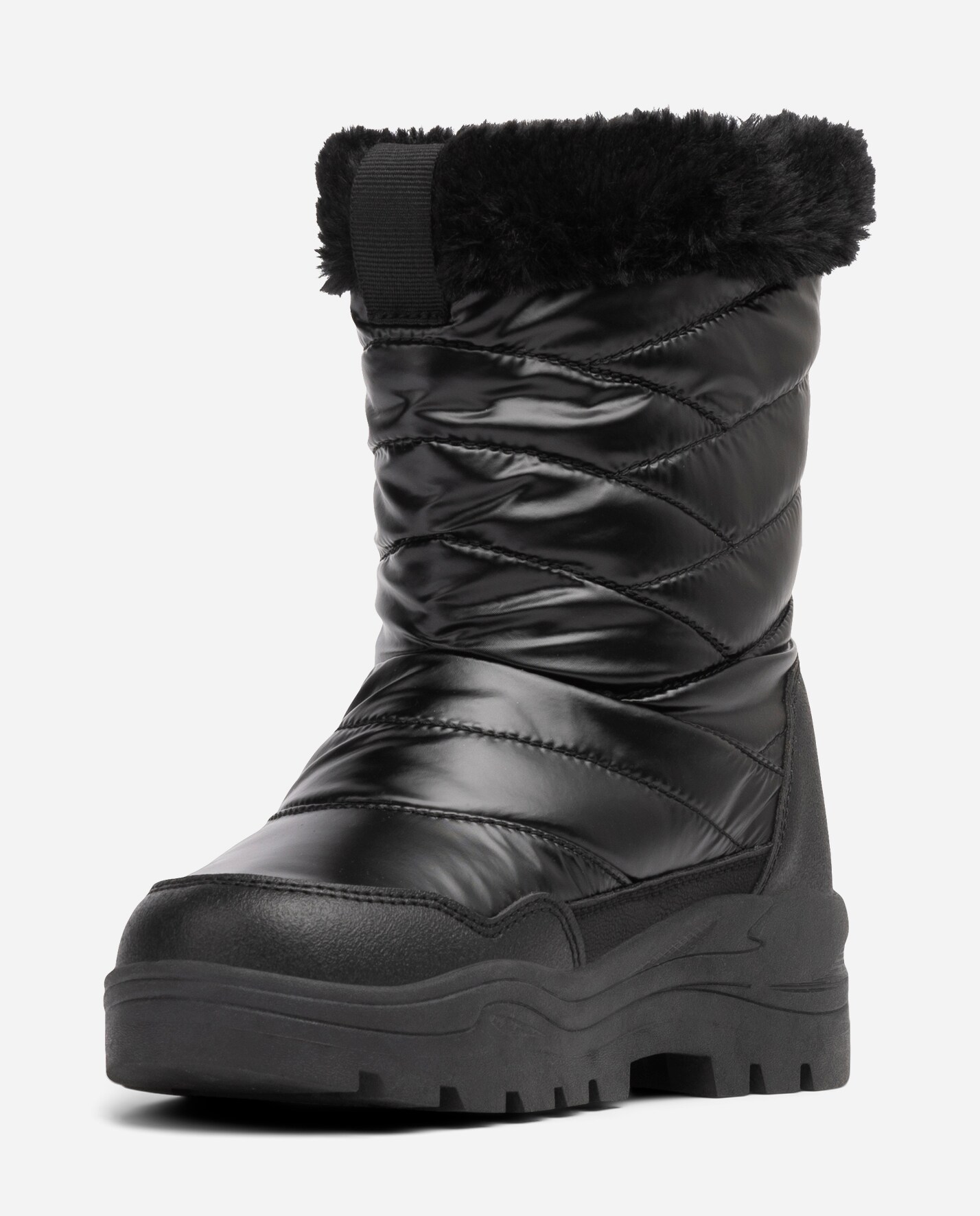 LINEAR, Varmforet støvlett, waterproof Sort