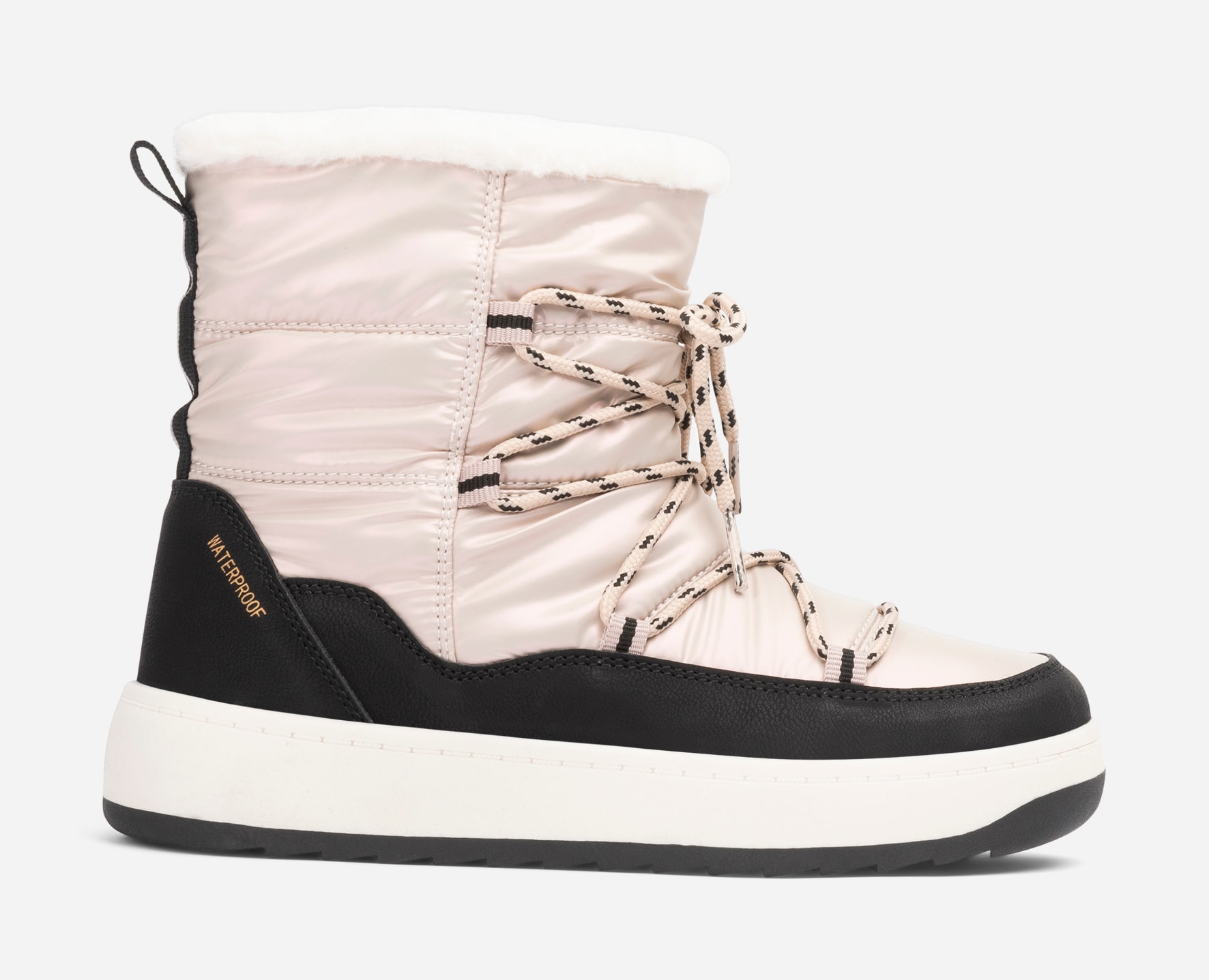 DINSKO, Varmforet boots, waterproof Beige