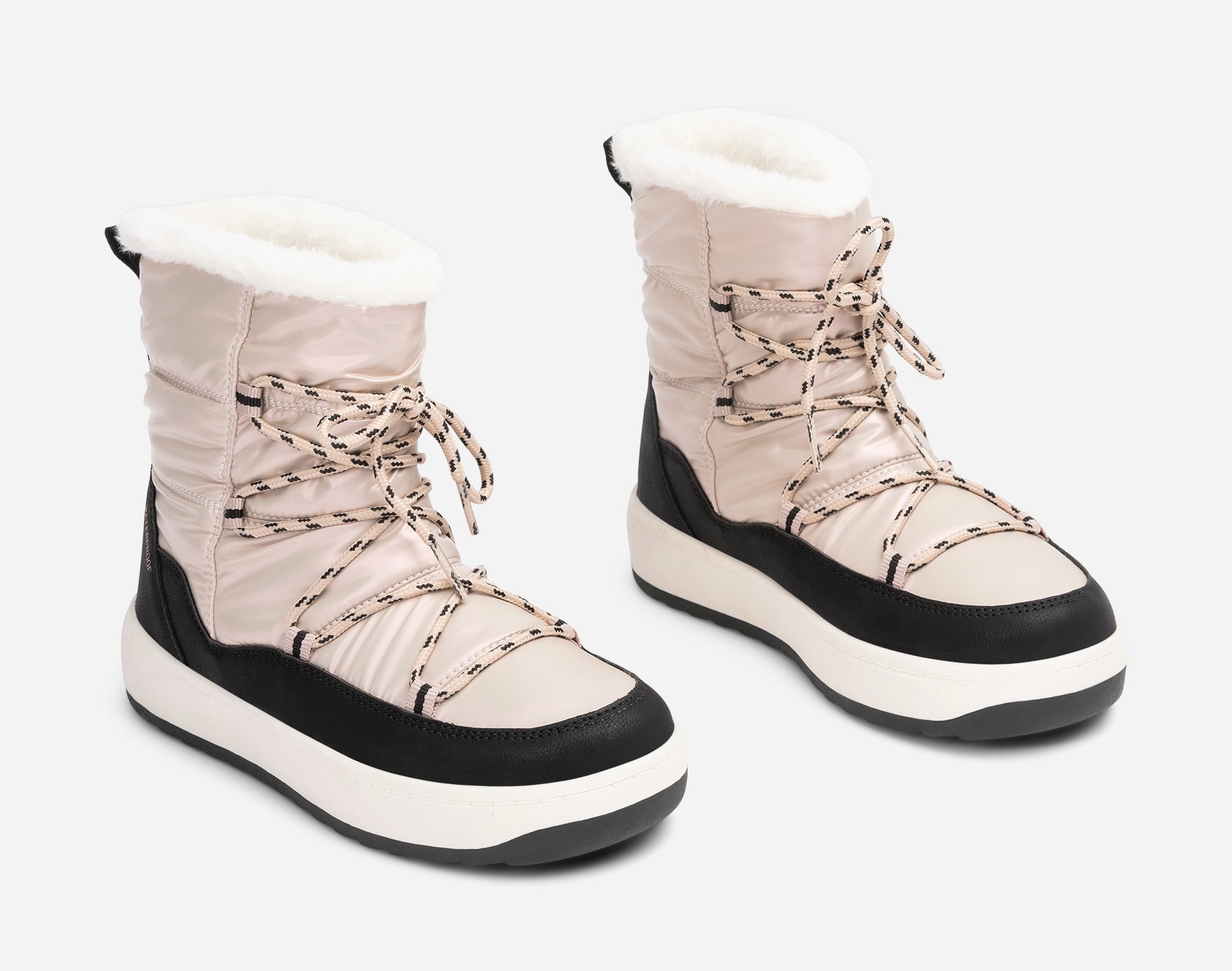 DINSKO, Varmforet boots, waterproof Beige