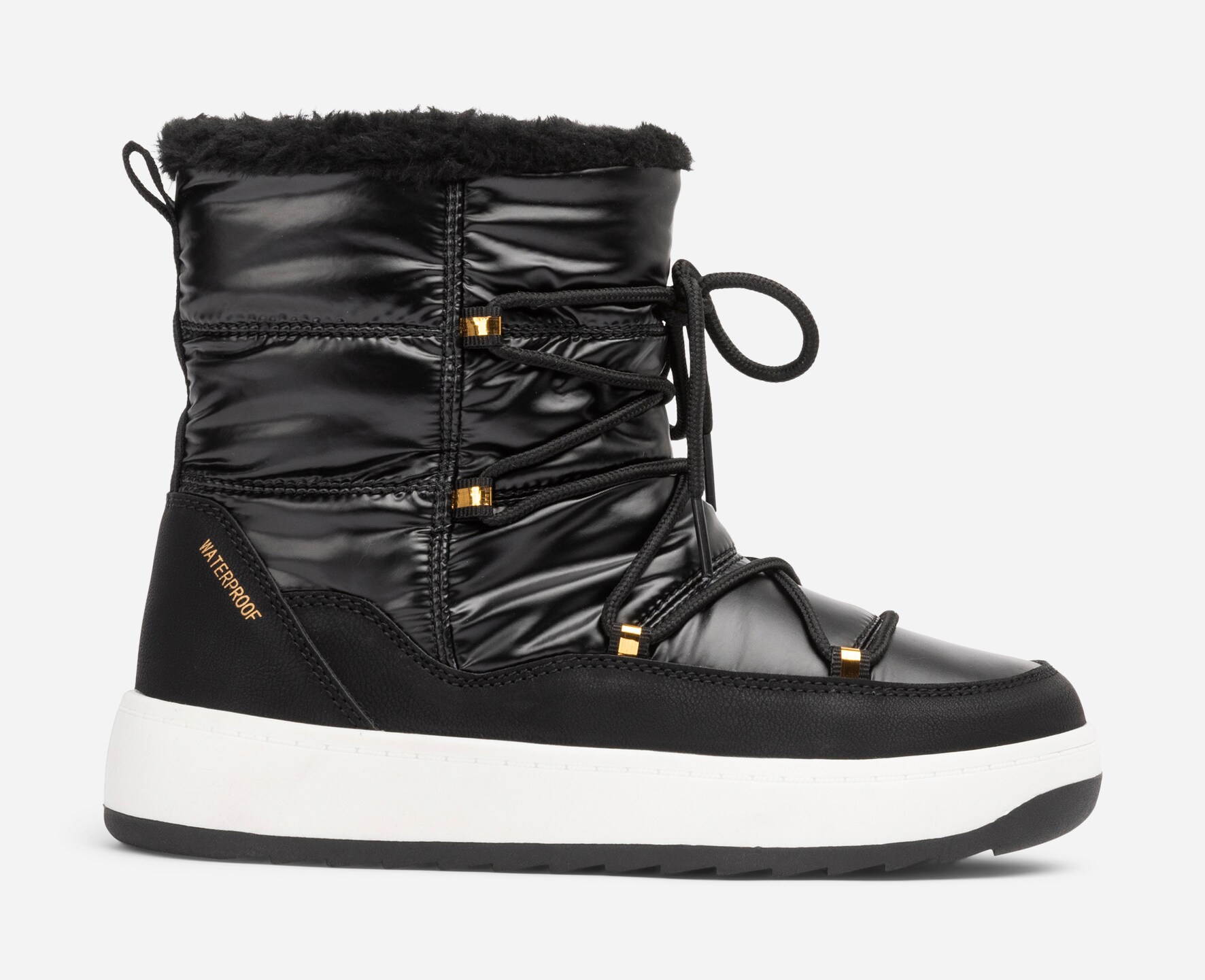 DINSKO, Varmforet boots, waterproof Sort