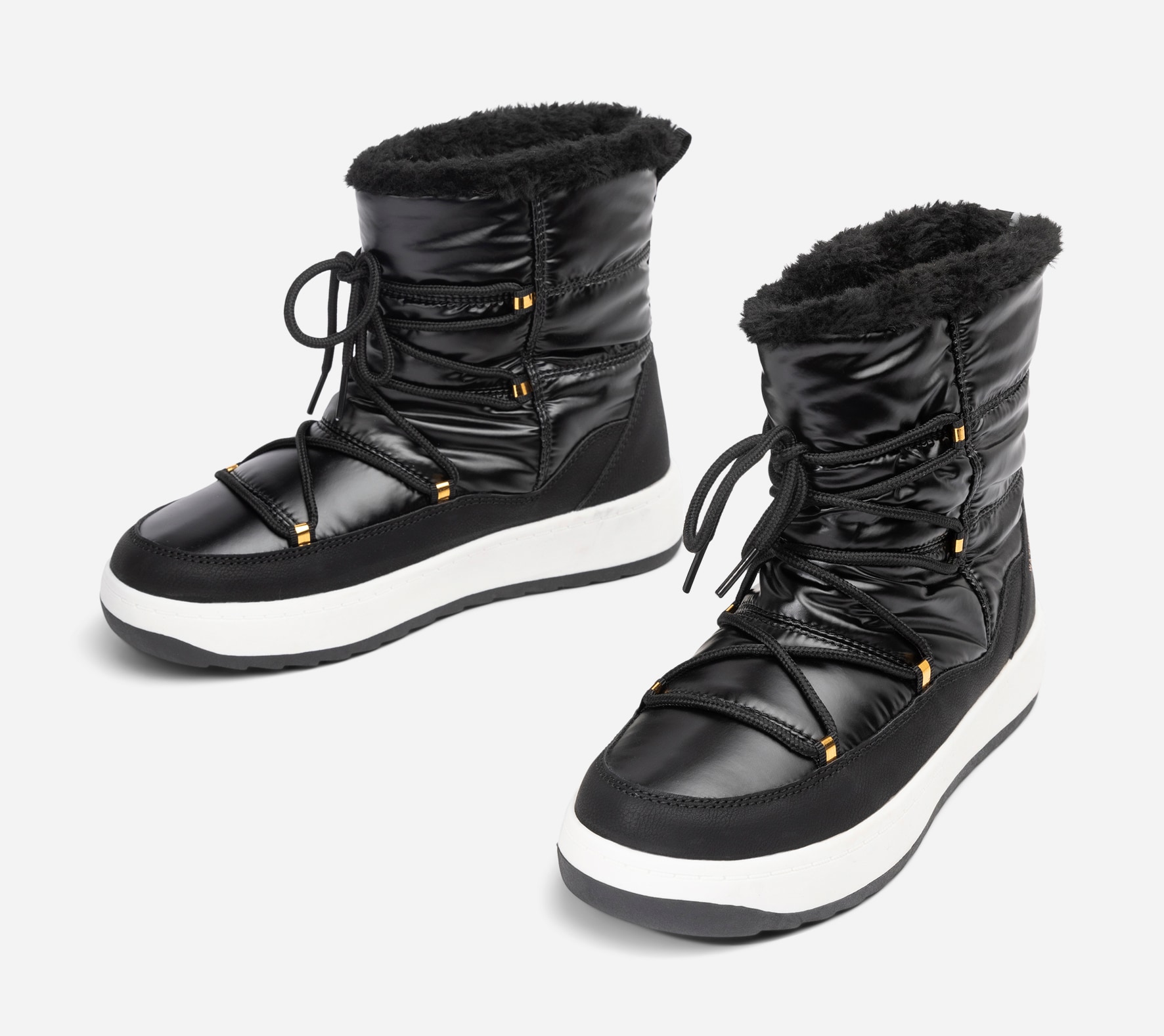 DINSKO, Varmforet boots, waterproof Sort