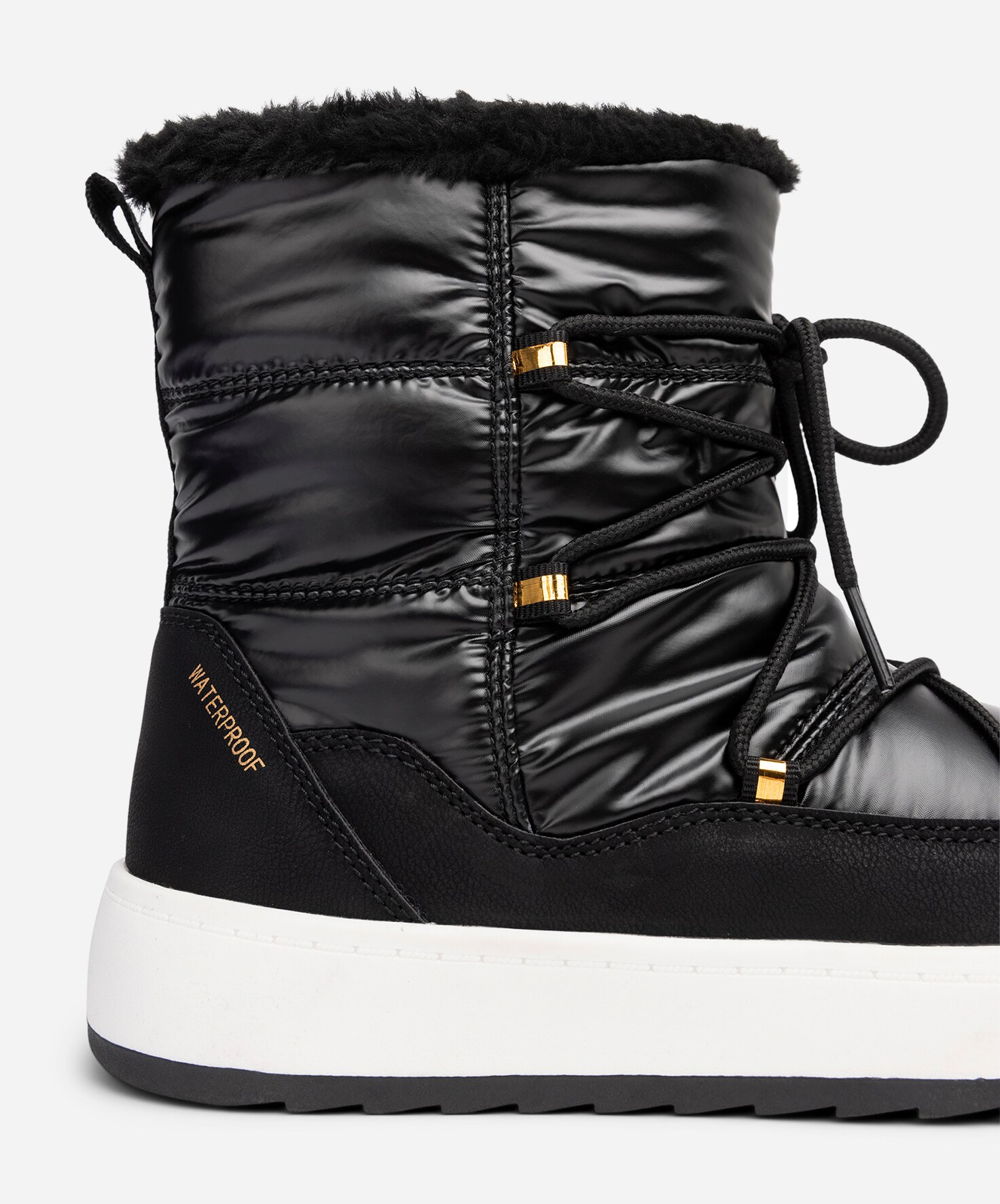DINSKO, Varmforet boots, waterproof Sort
