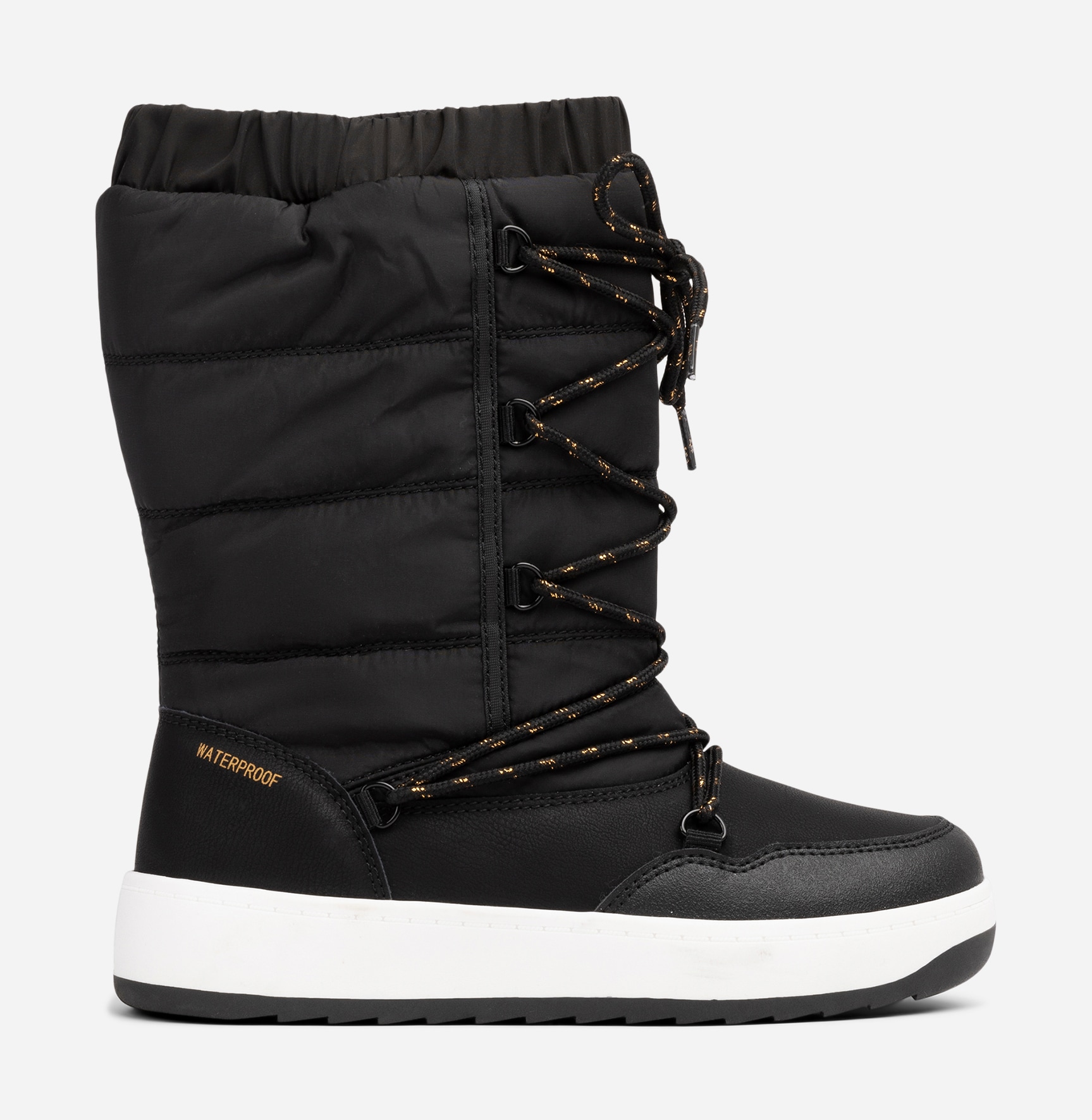 DINSKO, Varmforet støvlett, waterproof Sort