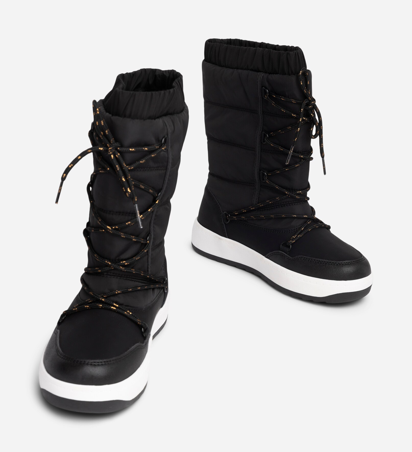 DINSKO, Varmforet støvlett, waterproof Sort