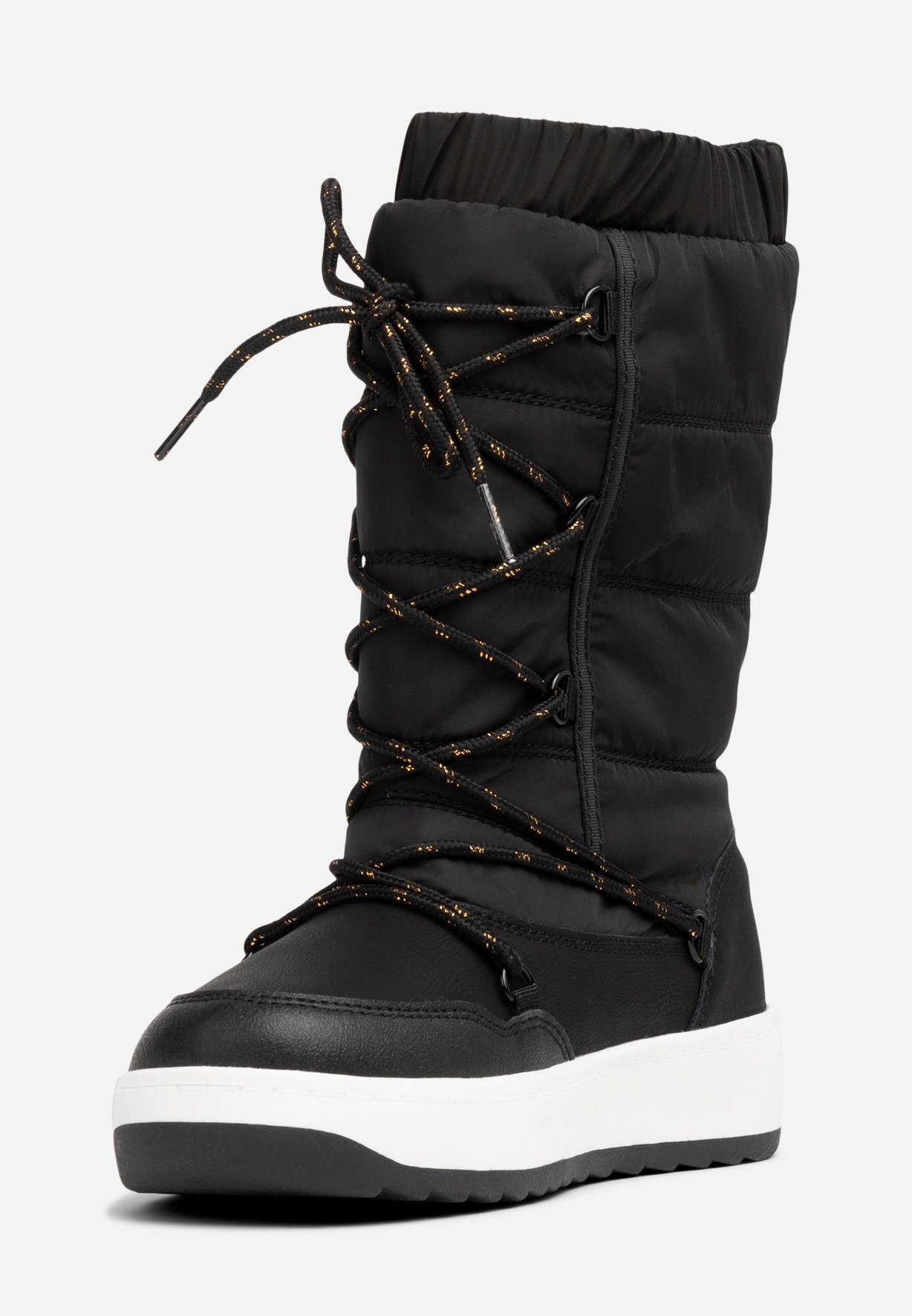 DINSKO, Varmforet støvlett, waterproof Sort