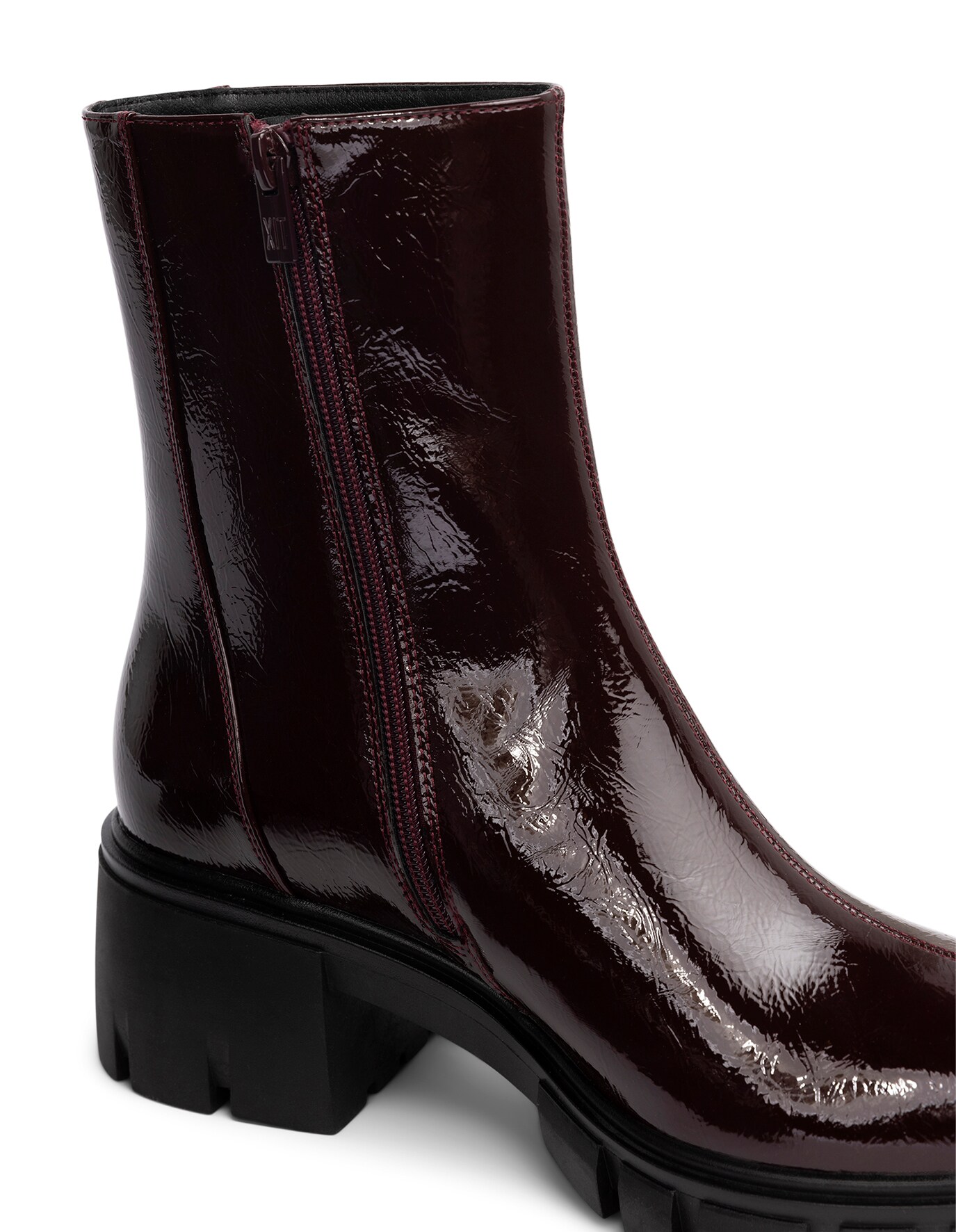 XIT, Boots med glidelås Rød