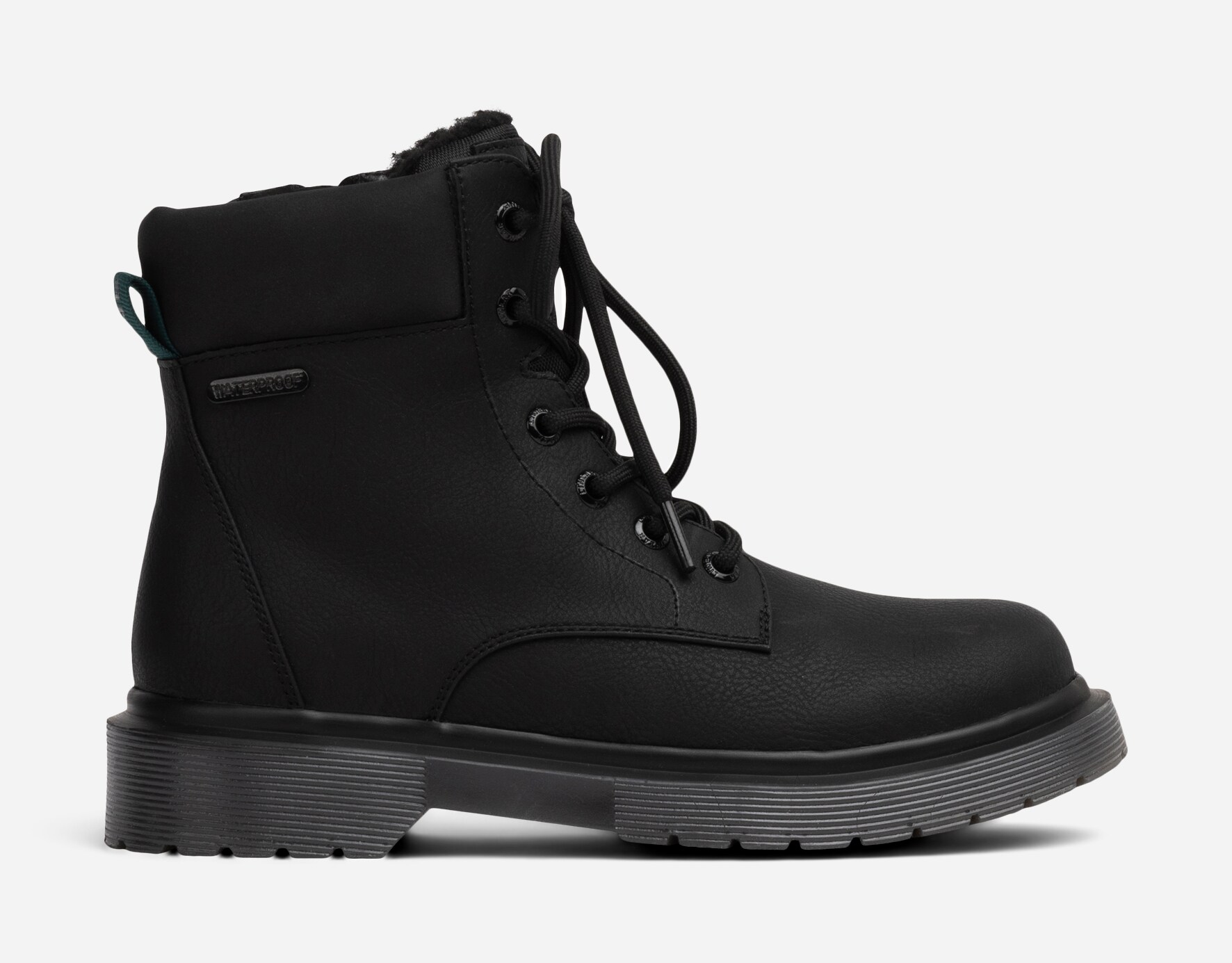 LINEAR, Varmforet skolett waterproof Sort