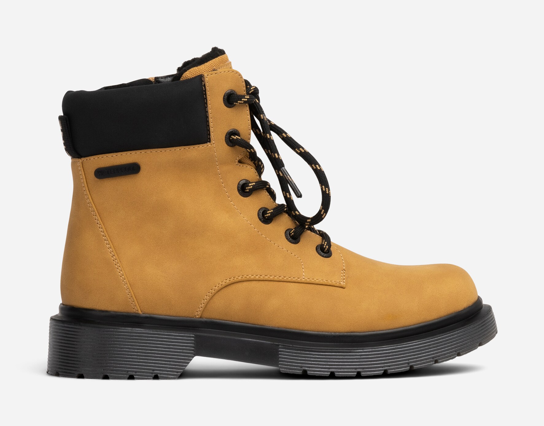 LINEAR, Varmforet skolett waterproof Gul