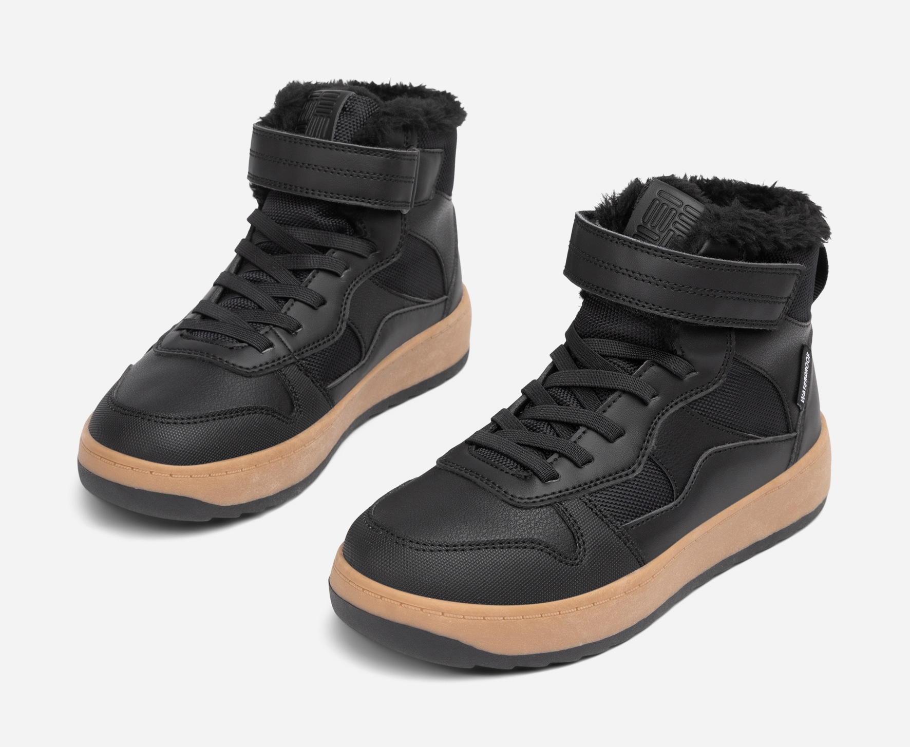 DINSKO, Varmforet skolett waterproof Sort