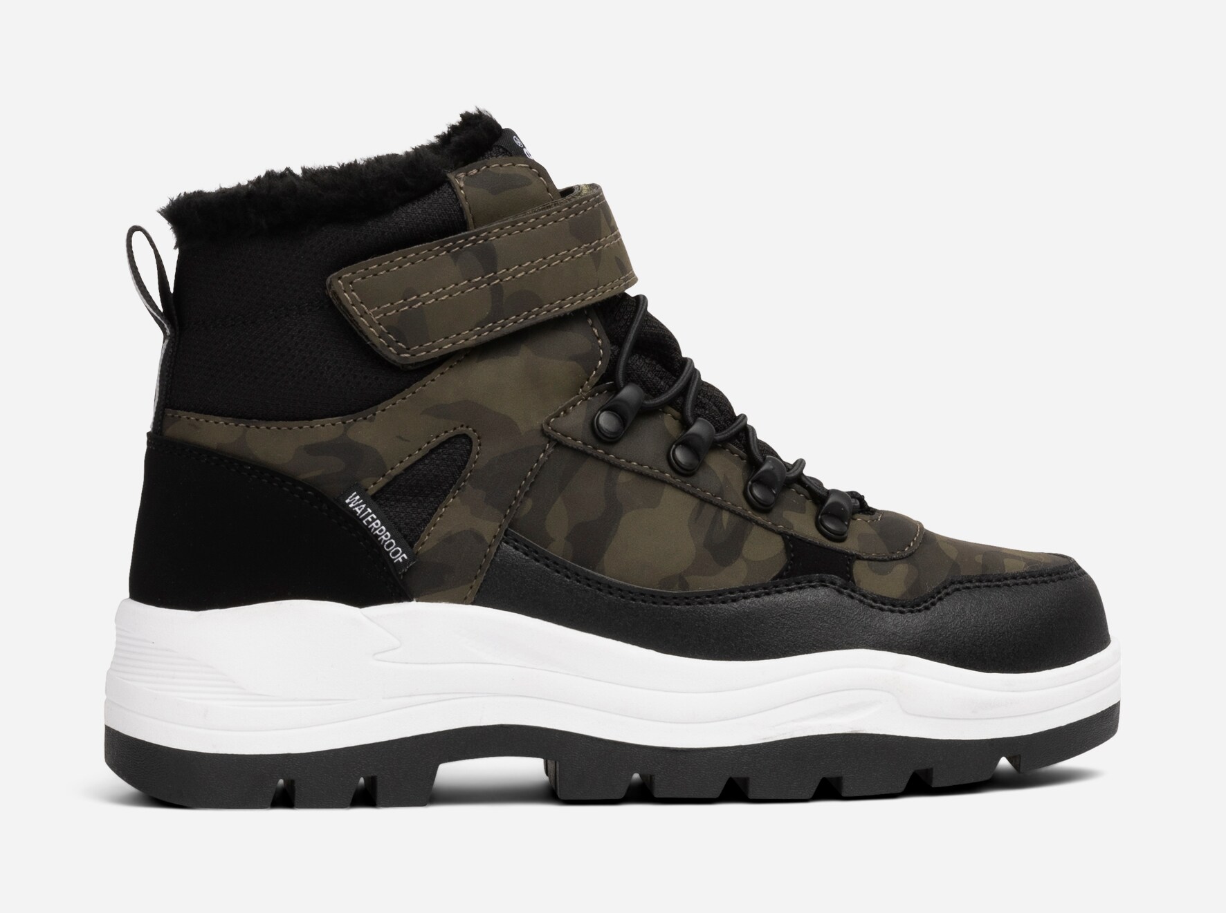 LINEAR, Varmforet skolett waterproof Grønn