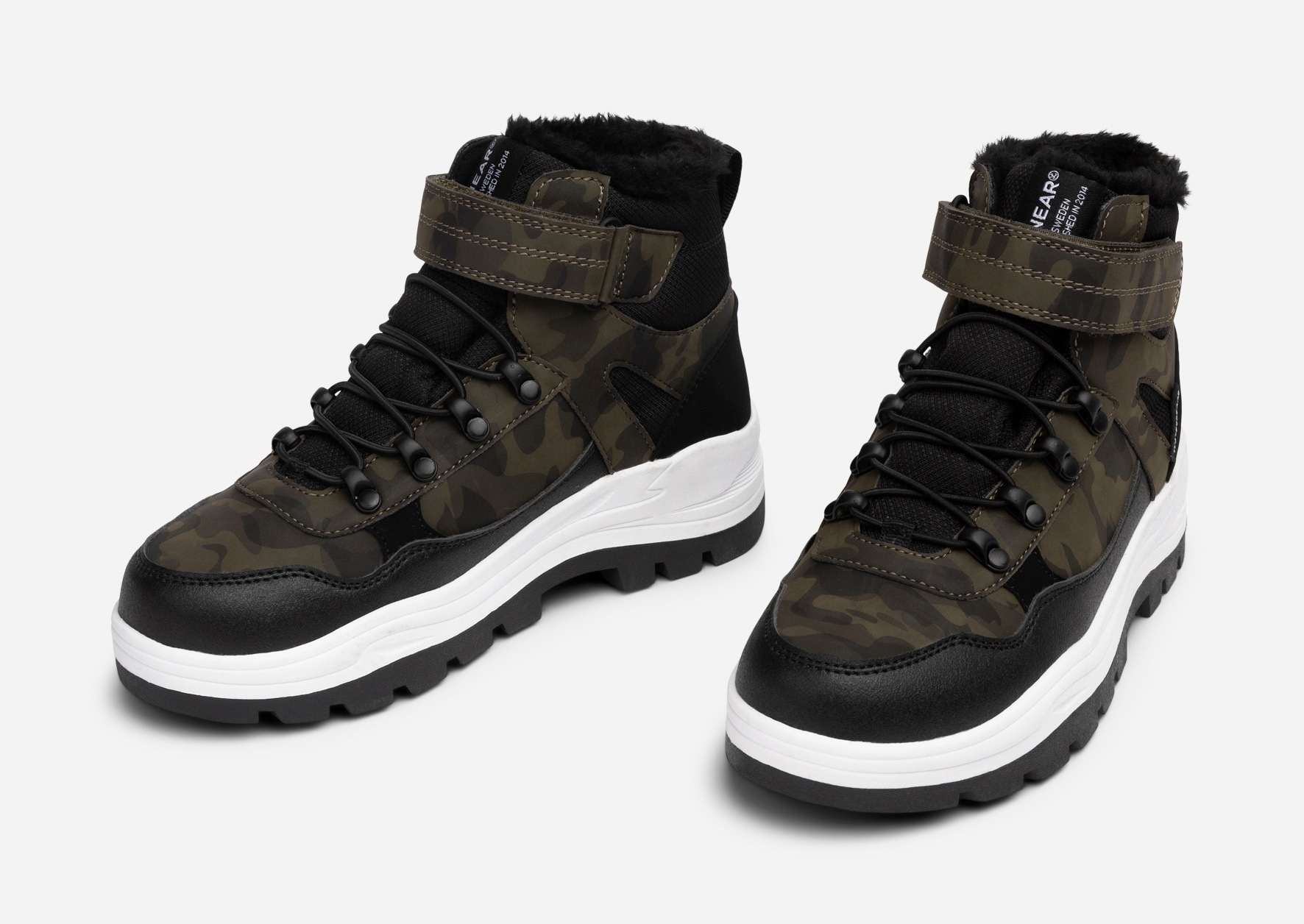 LINEAR, Varmforet skolett waterproof Grønn