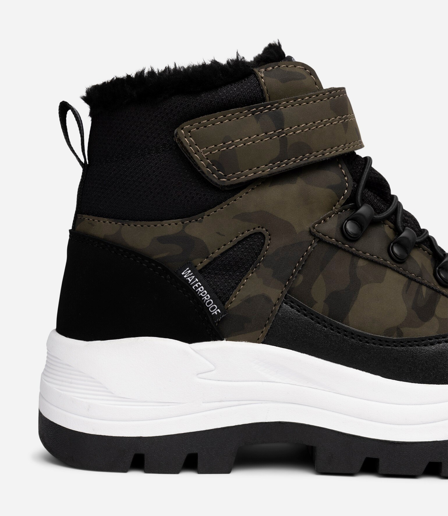 LINEAR, Varmforet skolett waterproof Grønn