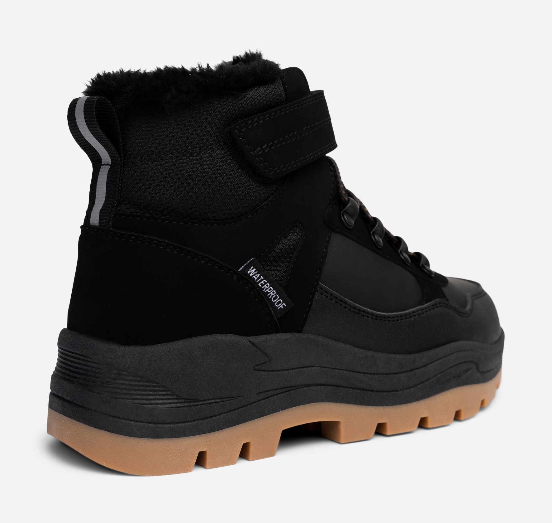 LINEAR, Varmforet skolett waterproof Sort