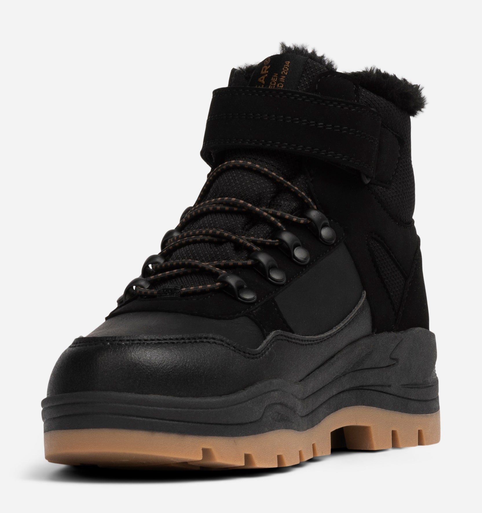 LINEAR, Varmforet skolett waterproof Sort